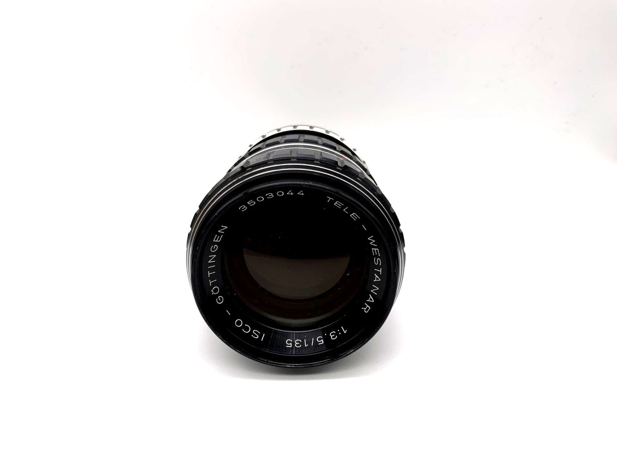 Isco Göttingen 135mm 1:3.5 Tele-Westanar Camera Lens 15 Blades (M42)