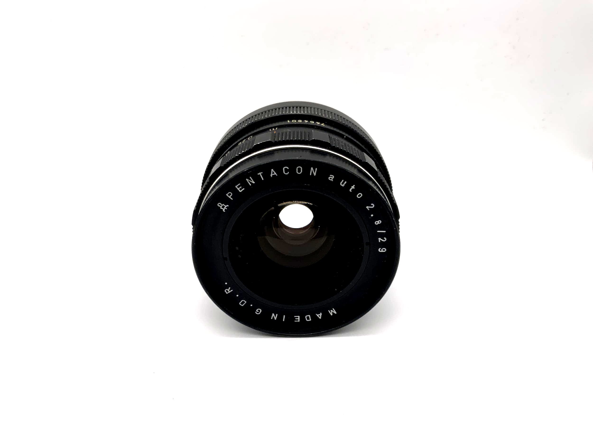 Objectif Pentacon 29 mm 1:2.8 pour appareils photo automatiques (M42)