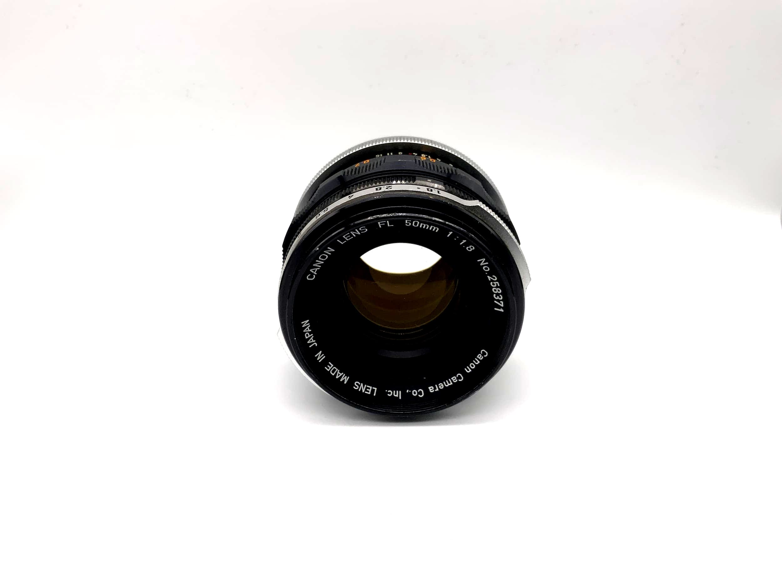 Objectif Canon 50 mm f/1.8 (Canon FD)
