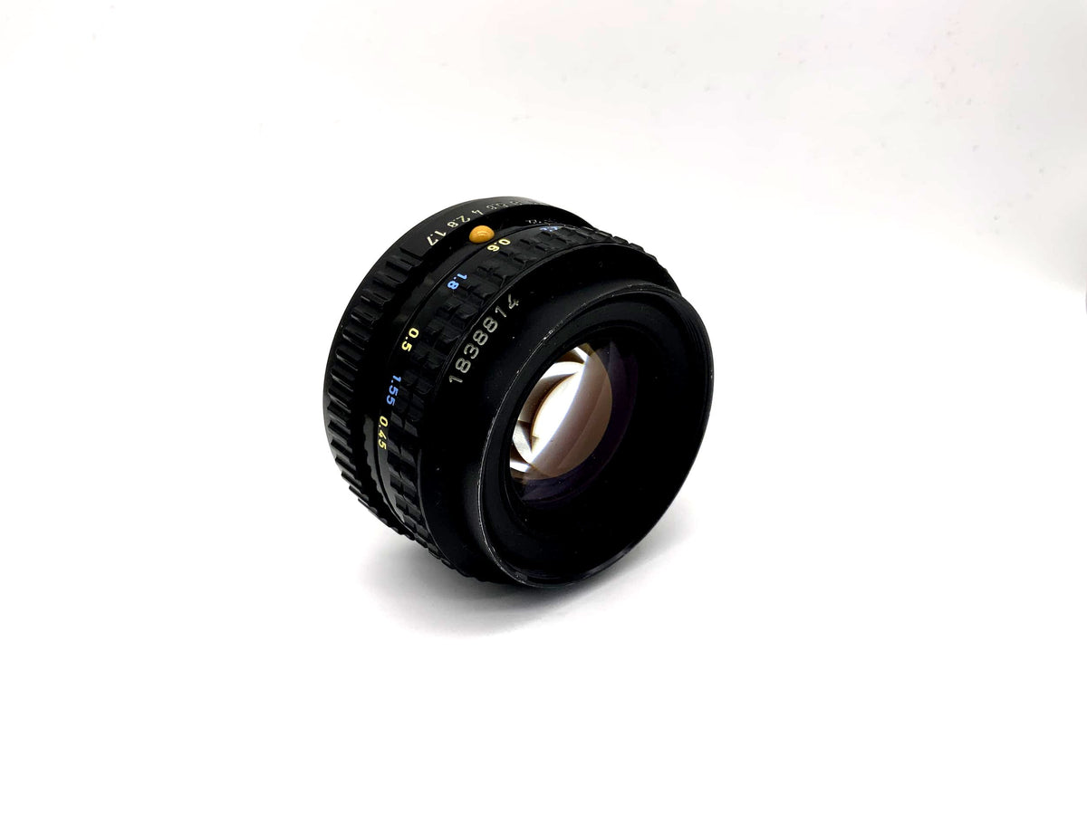Objectif Pentax 50 mm 1:1.7 SMC pour appareil photo Pentax-A (Pentax K)