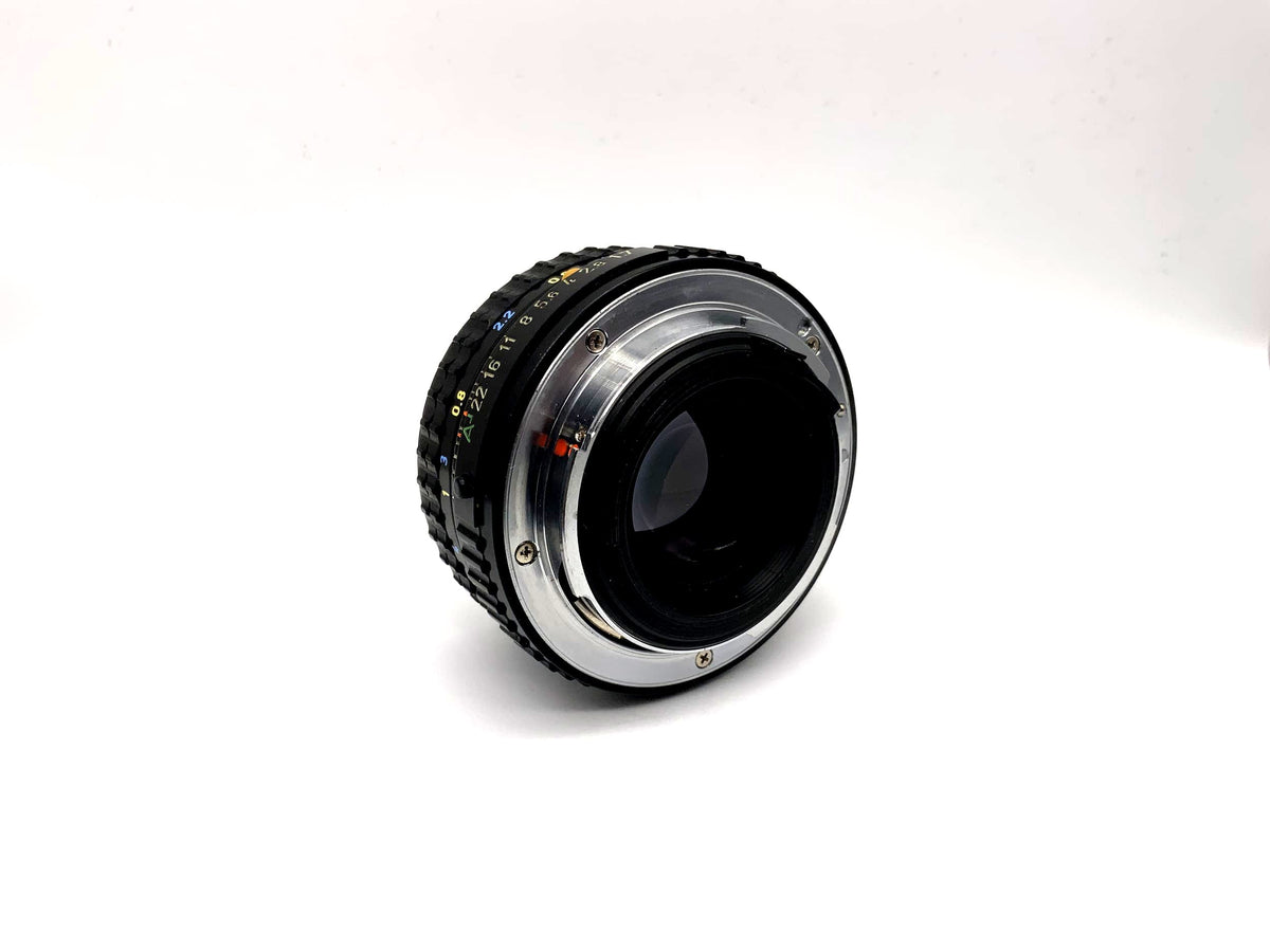 Objectif Pentax 50 mm 1:1.7 SMC pour appareil photo Pentax-A (Pentax K)