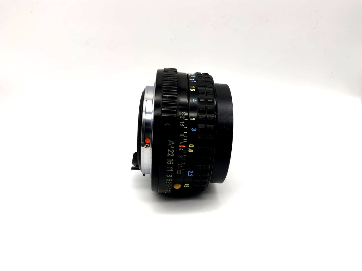 Objectif Pentax 50 mm 1:1.7 SMC pour appareil photo Pentax-A (Pentax K)