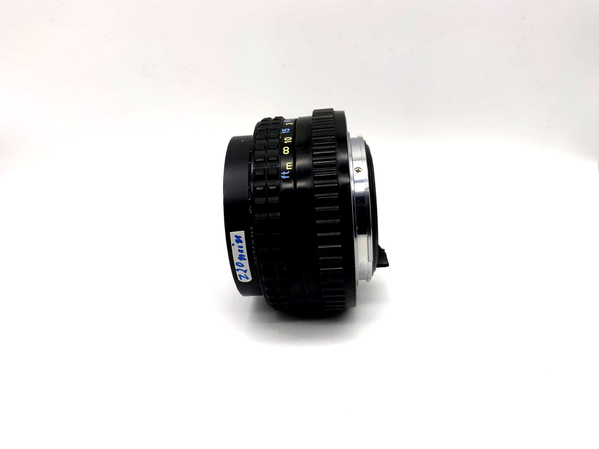 Objectif Pentax 50 mm 1:1.7 SMC pour appareil photo Pentax-A (Pentax K)