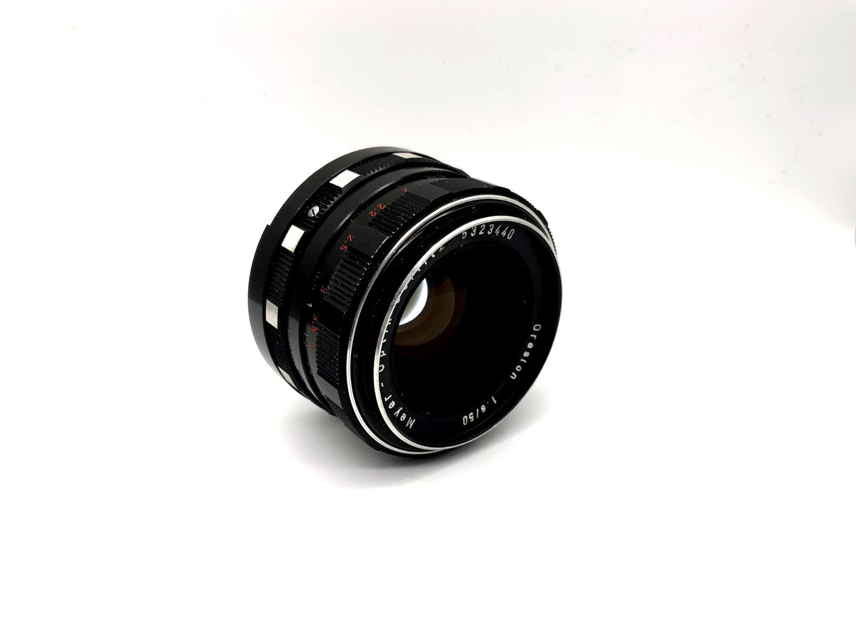 Objectif Meyer Optik Görlitz 50 mm 1:1,8 Objectif d'appareil photo Oreston (Exa)