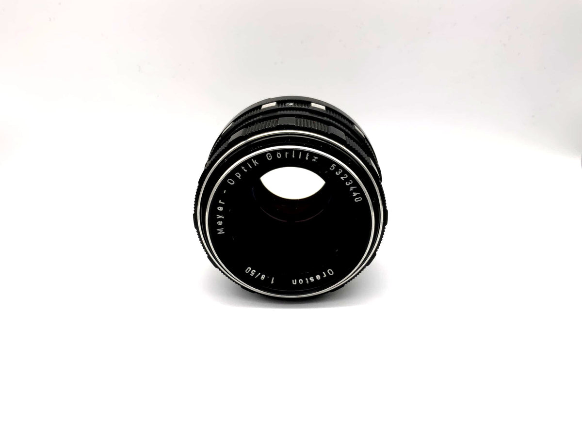 Objectif Meyer Optik Görlitz 50 mm 1:1,8 Objectif d'appareil photo Oreston (Exa)