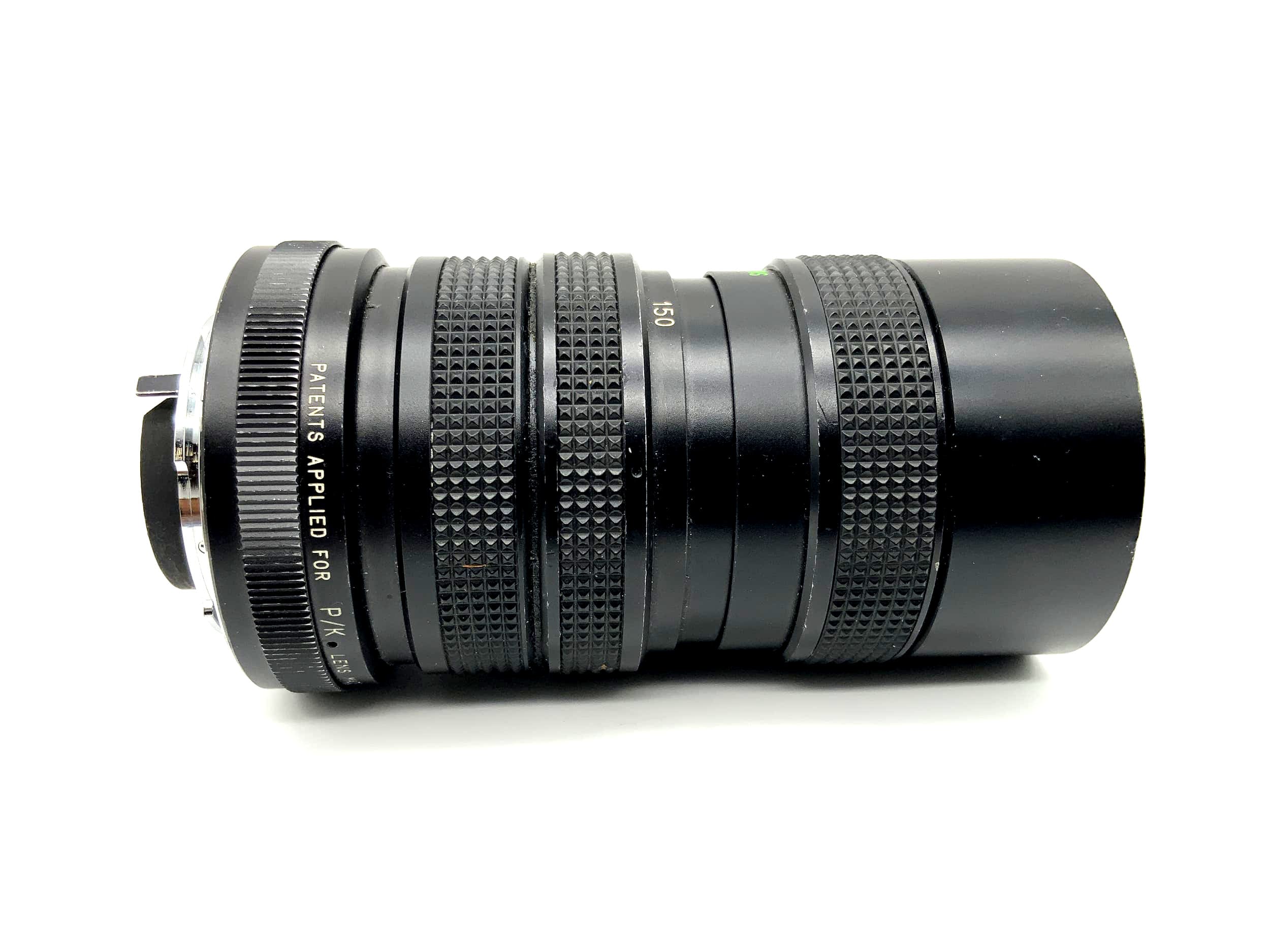 Objectif Vivitar 70-150 mm 1:3.8 à mise au point rapprochée et zoom automatique (Pentax K)