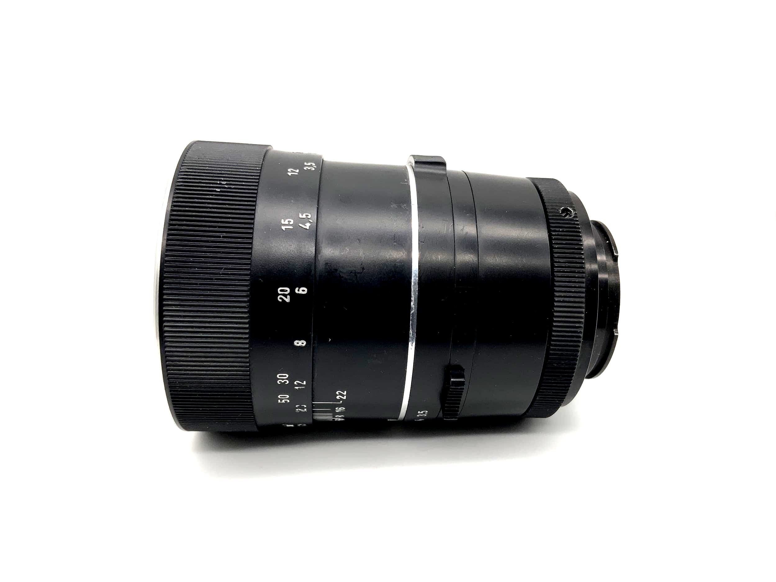 Objectif de caméra télé-Ennalyt Enna Munich 135 mm 1:3,5 (Exa)