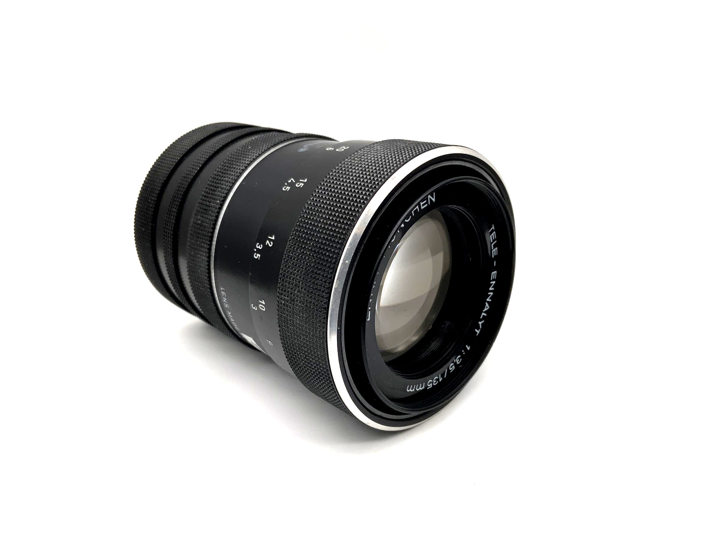Enna München Objectif de caméra télé-Ennalyt 135 mm 1:3,5 (M42)