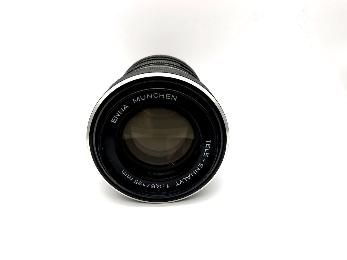 Enna München Objectif de caméra télé-Ennalyt 135 mm 1:3,5 (M42)