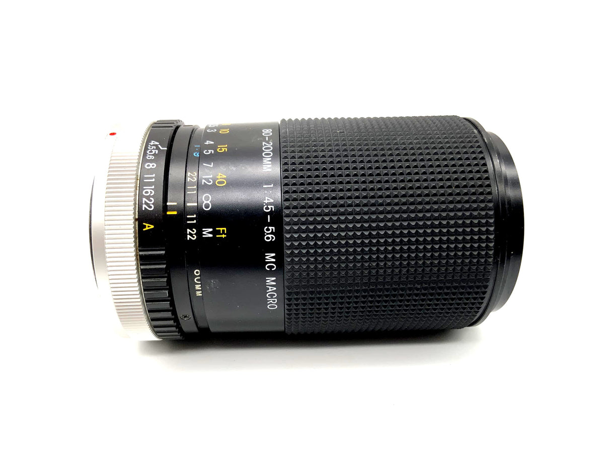 Objectif macro Exakta 80-200mm 1:4.5-5.6 pour appareil photo Canon FD