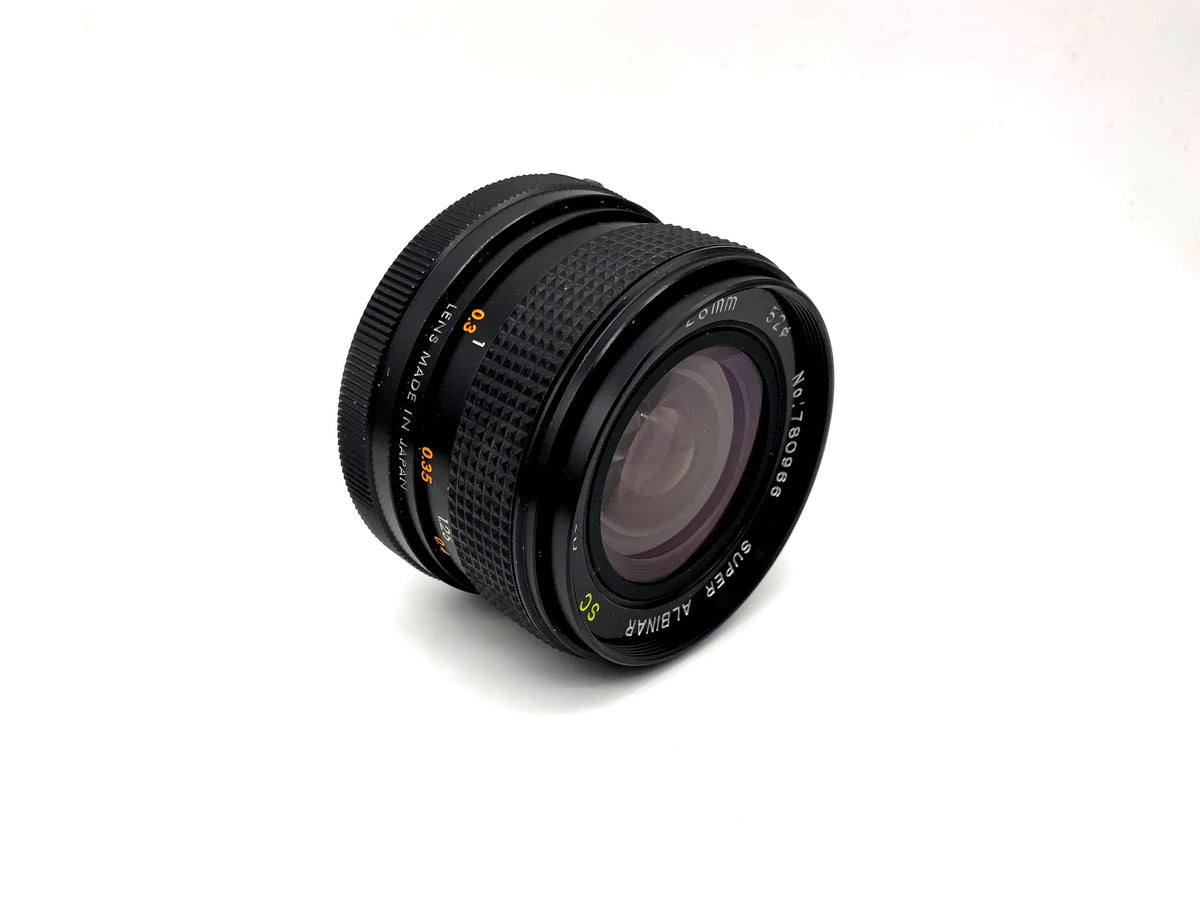 Objectif Albinar 28 mm 1:2.8 Super Albinar SC automatique (Minolta MD)