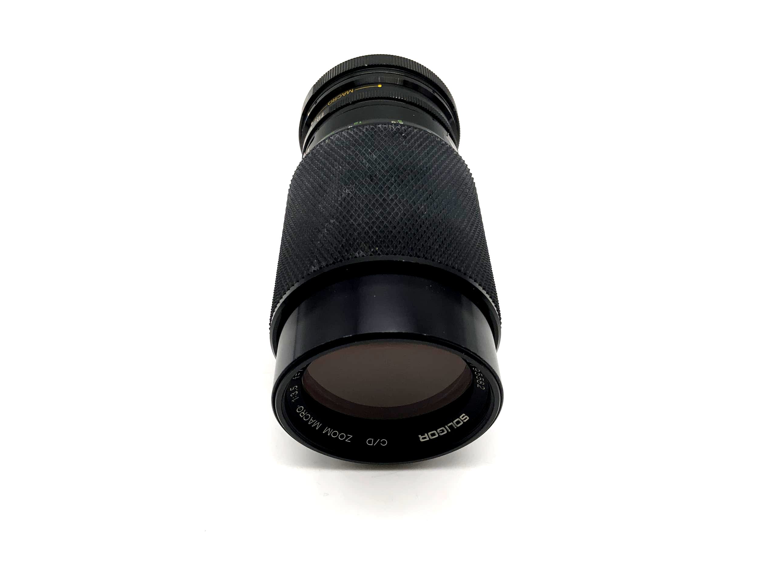 Objectif macro zoom Soligor 70-160 mm 1:3.5 C/D (Minolta MD)