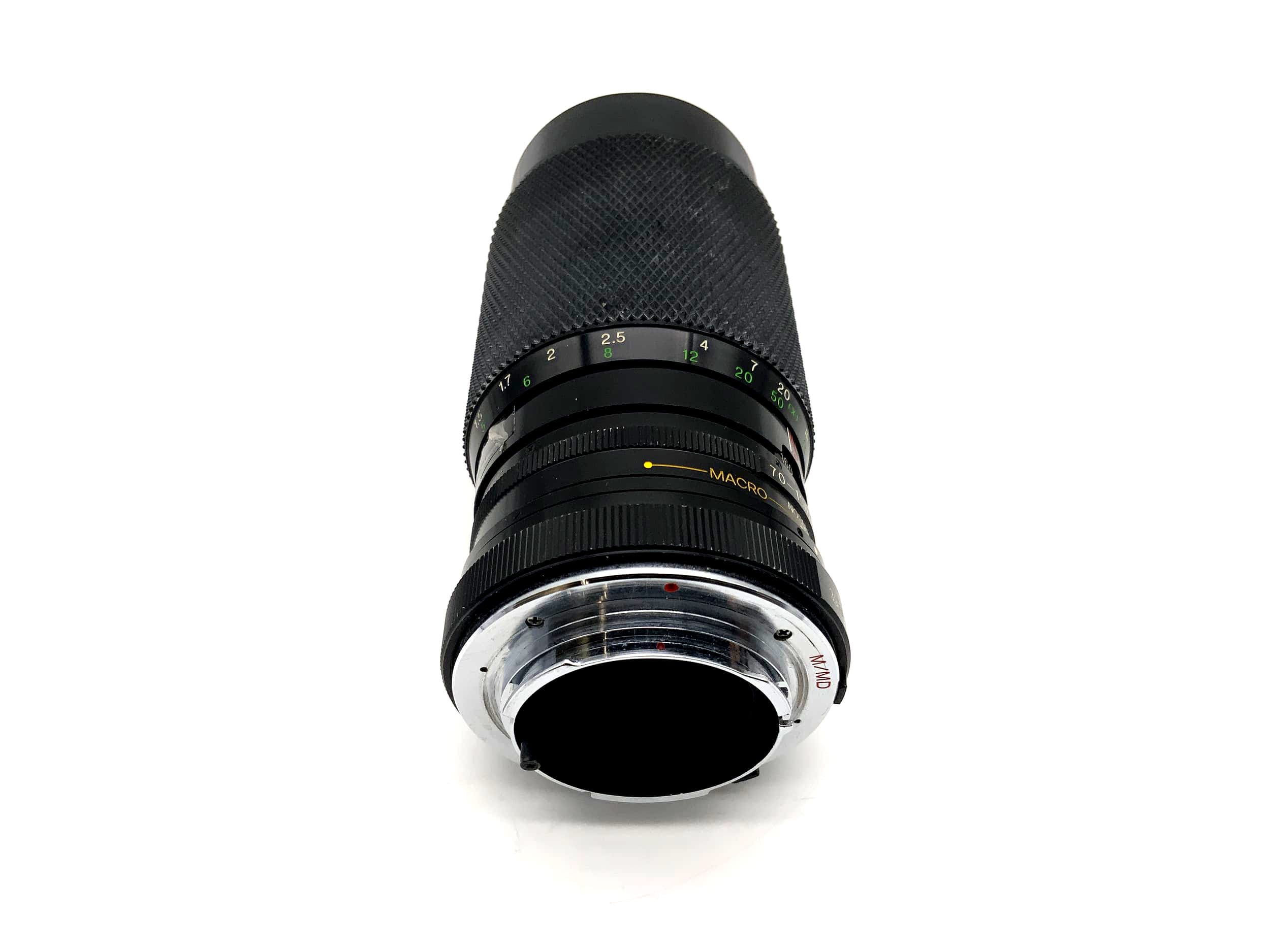 Objectif macro zoom Soligor 70-160 mm 1:3.5 C/D (Minolta MD)
