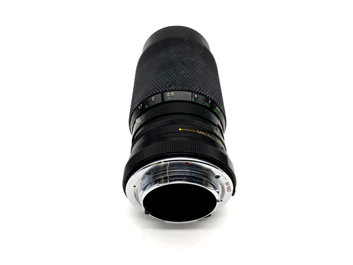 Soligor 70-160mm 1:3.5 Lens C/D Zoom Macro Camera Lens (Minolta MD)
