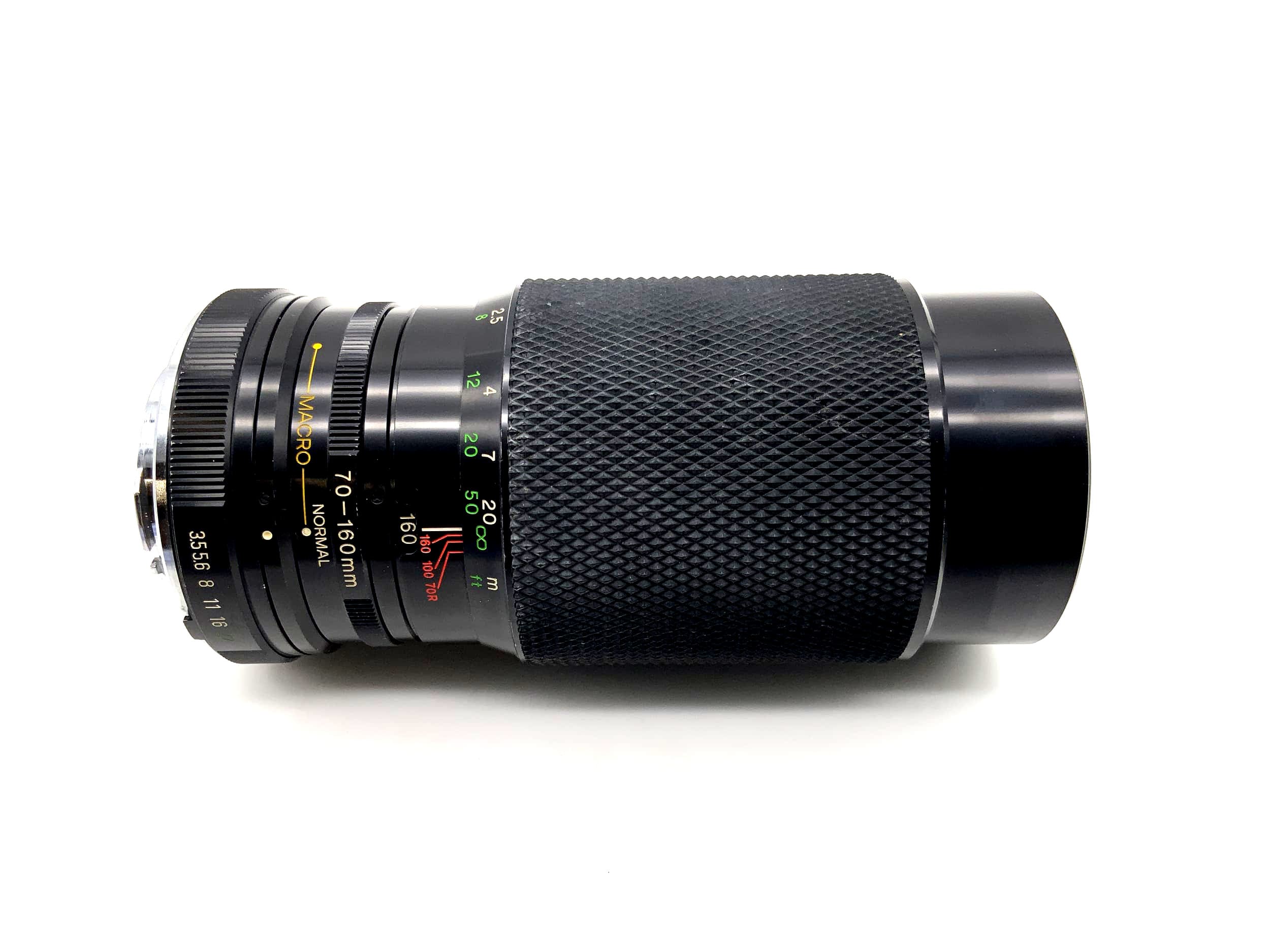 Objectif macro zoom Soligor 70-160 mm 1:3.5 C/D (Minolta MD)