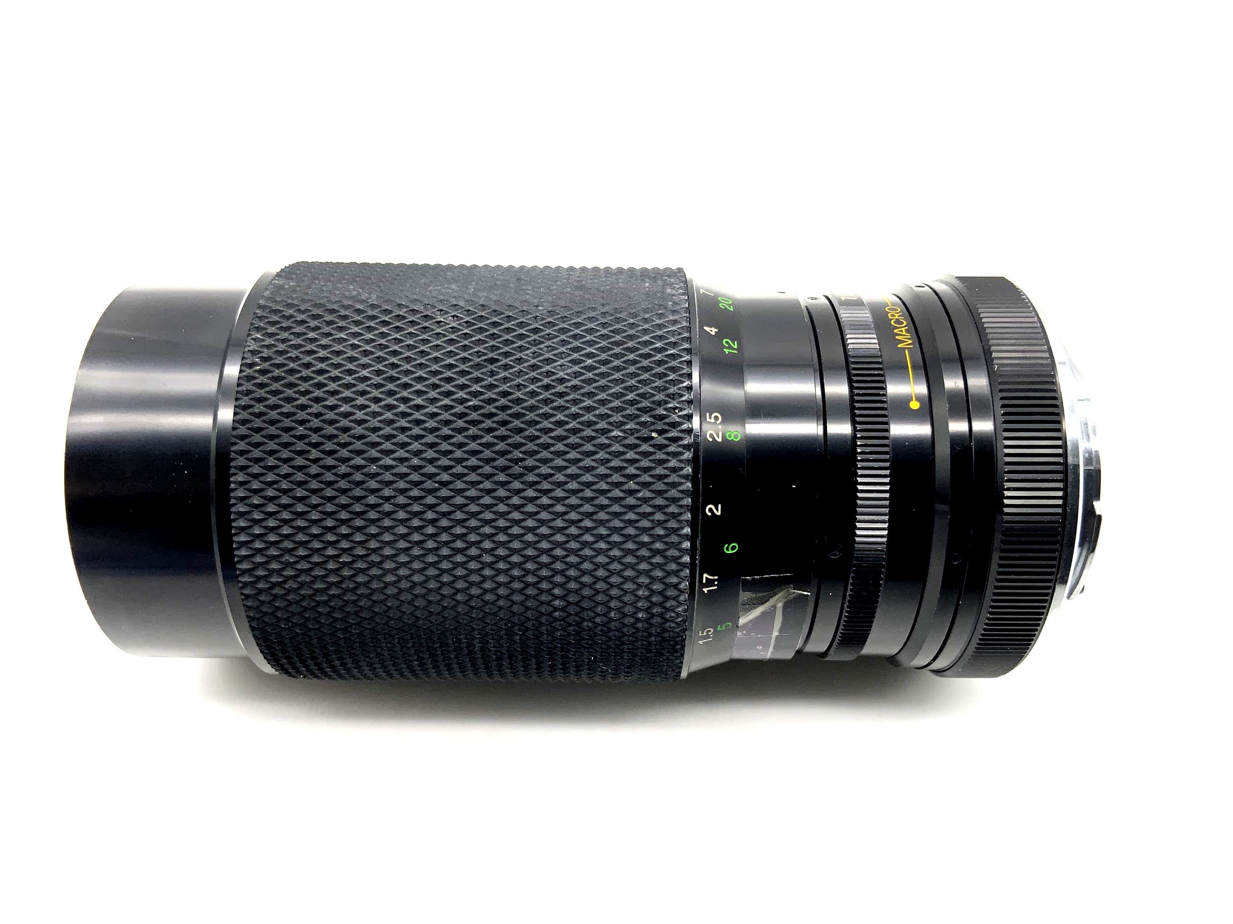 Objectif macro zoom Soligor 70-160 mm 1:3.5 C/D (Minolta MD)
