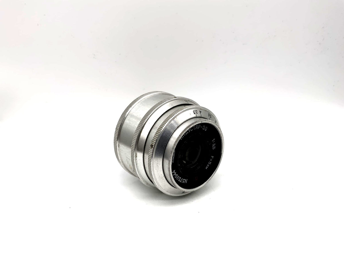 Objectif KMZ 50 mm 1:3.5 L39 compatible avec l'objectif Zenit 5 cm Leica Industar-50 (M39)
