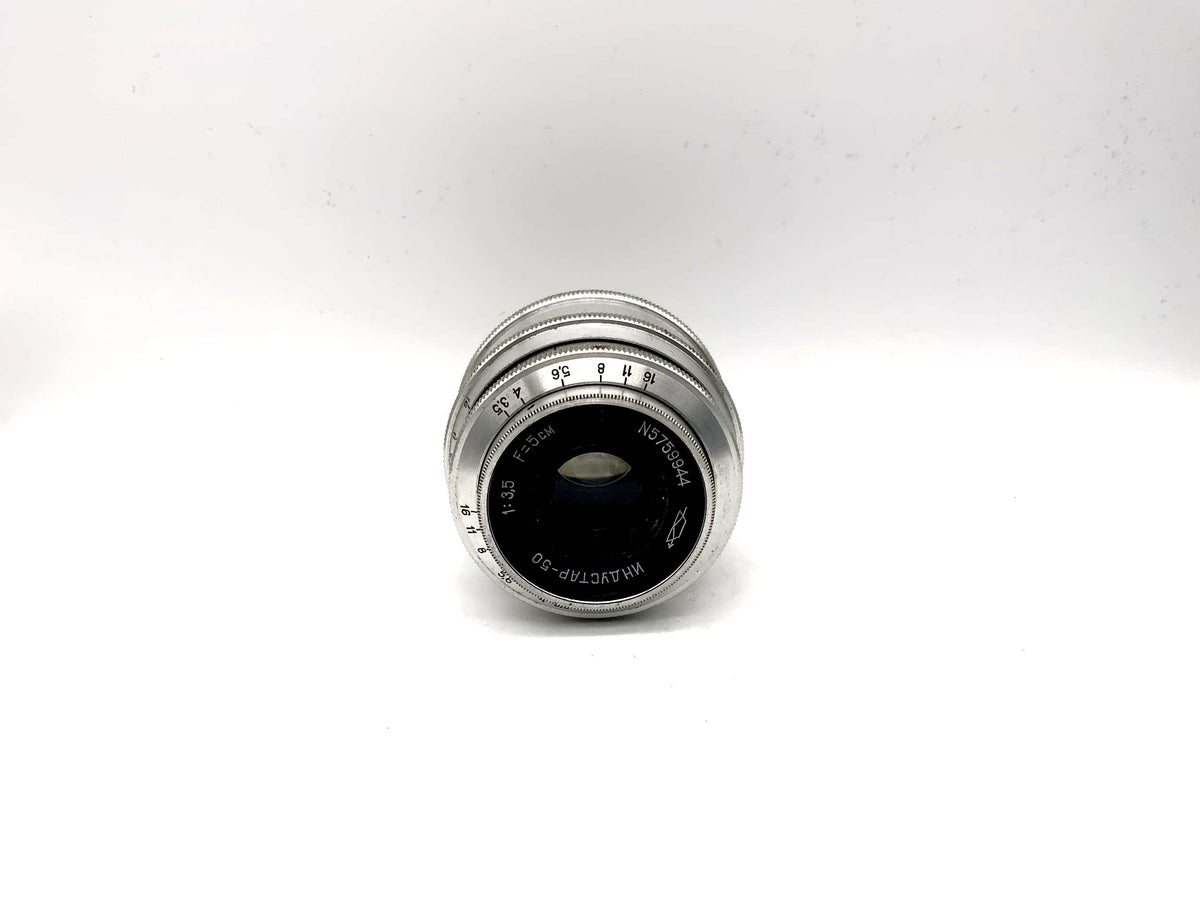 Objectif KMZ 50 mm 1:3.5 L39 compatible avec l'objectif Zenit 5 cm Leica Industar-50 (M39)