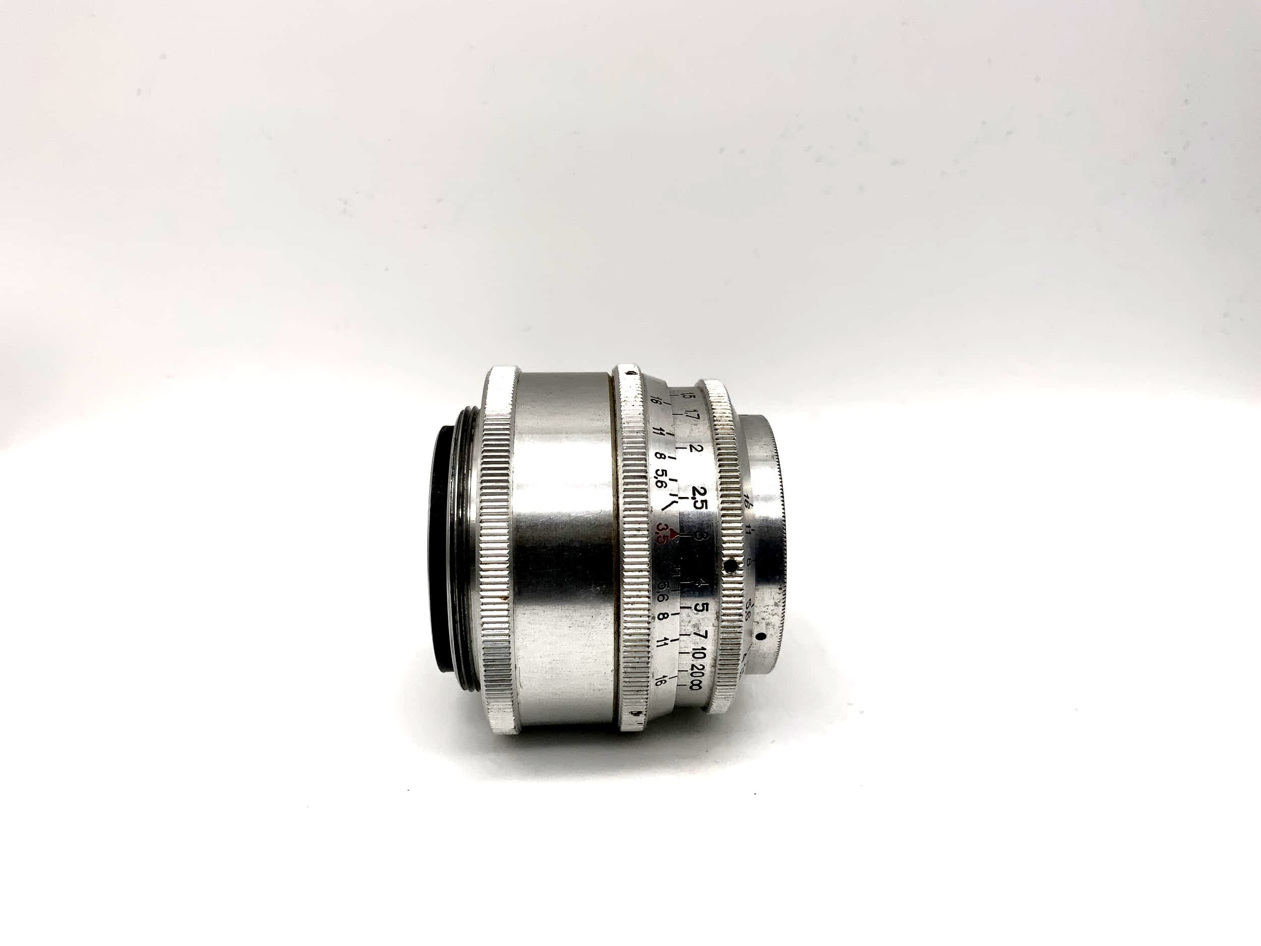 Objectif KMZ 50 mm 1:3.5 L39 compatible avec l'objectif Zenit 5 cm Leica Industar-50 (M39)