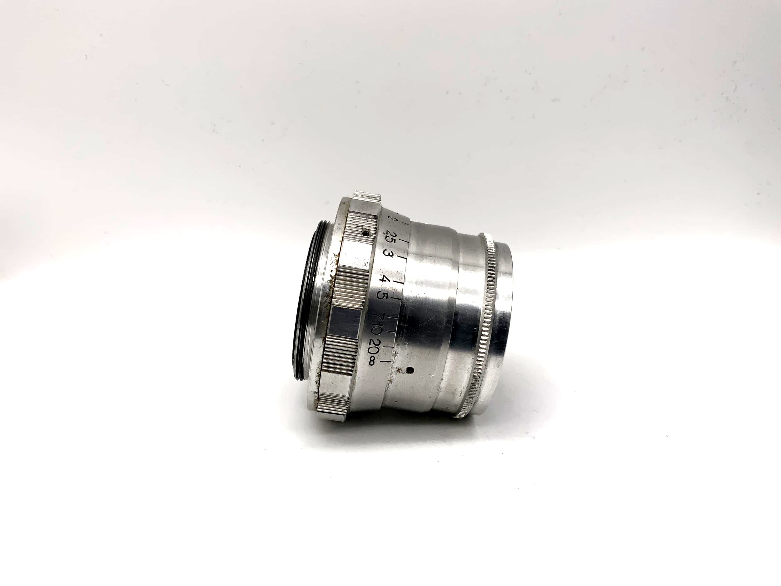 Objectif FED 52 mm 1:2.8 L39 compatible avec l'appareil photo Leica Industar N-26M (M39)
