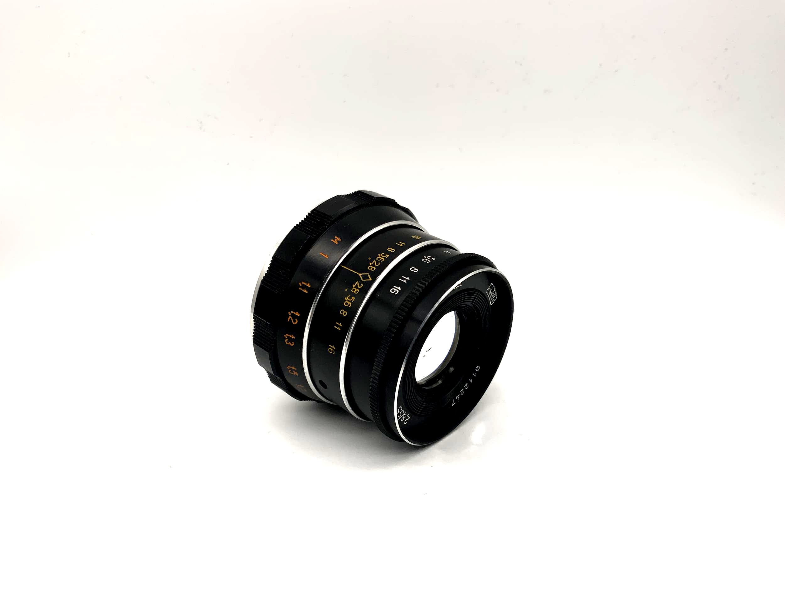 Objectif télémétrique FED 55 mm 1:2.8 Industar-61 L/D L39 pour objectif Leica (M39)
