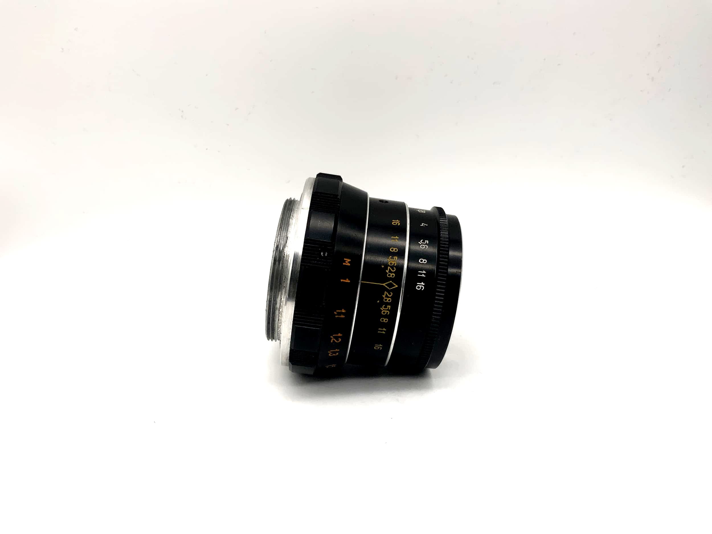 Objectif télémétrique FED 55 mm 1:2.8 Industar-61 L/D L39 pour objectif Leica (M39)