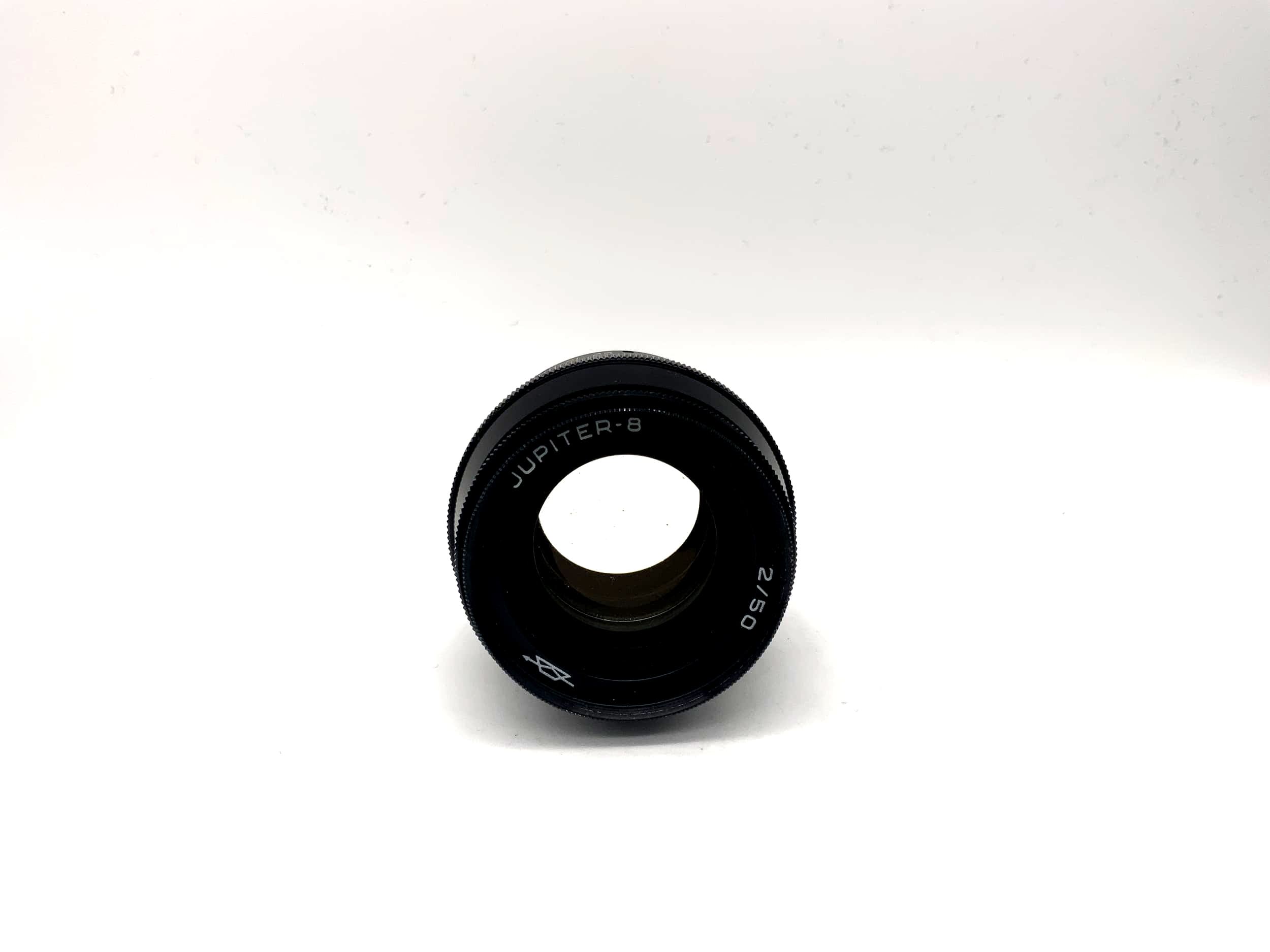 Objectif KMZ 50 mm 1:2 L39 compatible avec l'appareil photo Leica Jupiter-8 (M39)