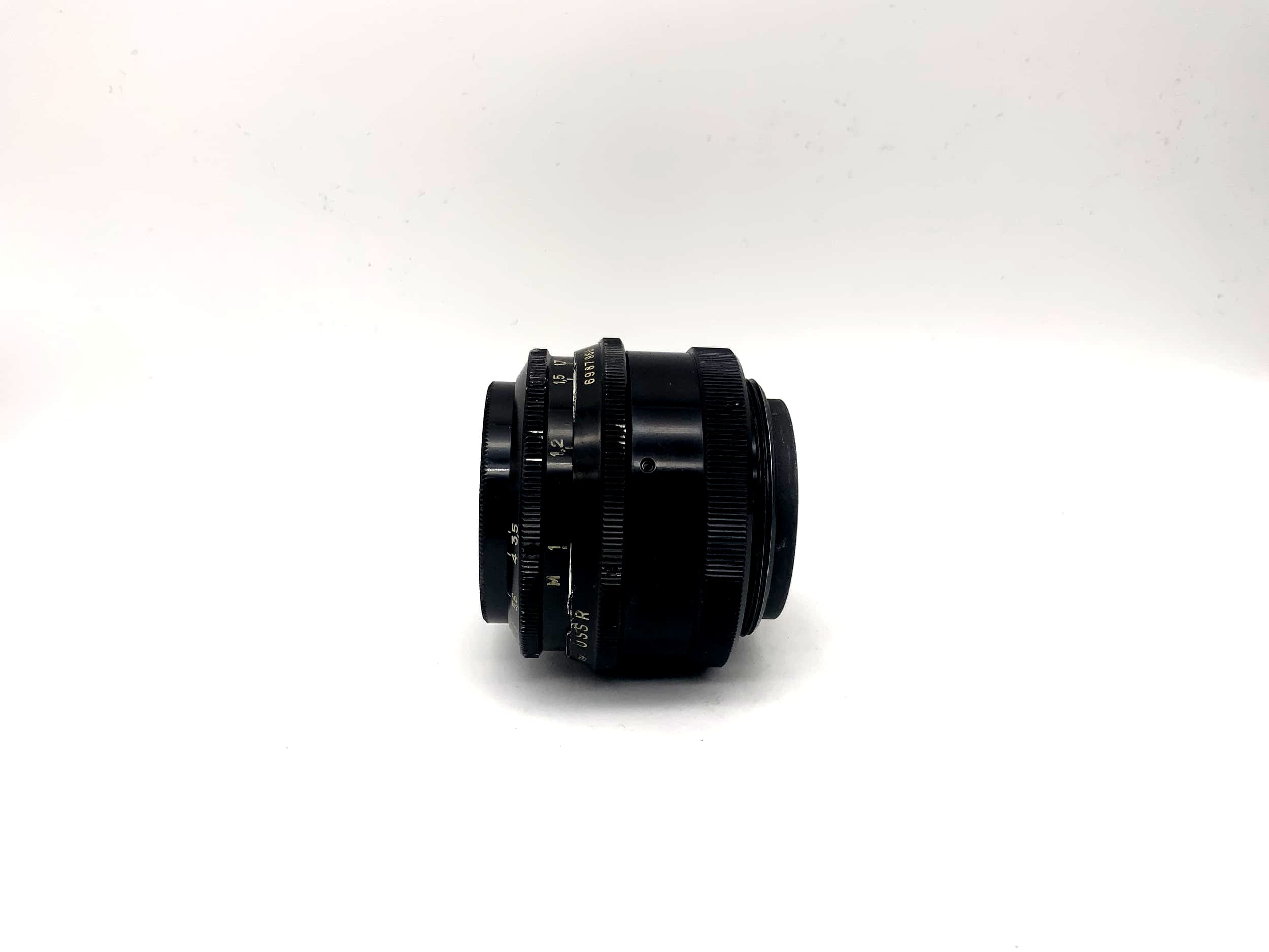 Objectif KMZ 50mm 1:3.5 L39 compatible avec l'appareil photo Leica Industar-50 (M39)