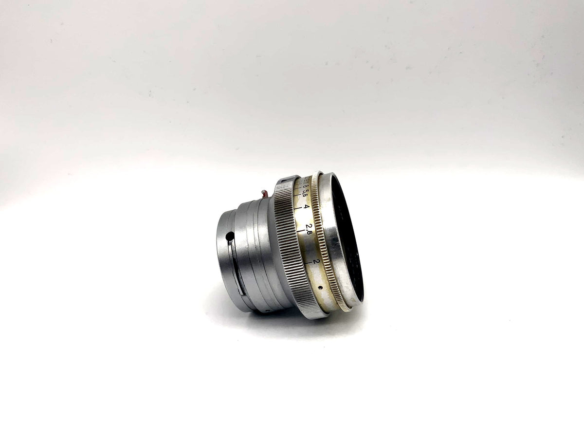 Objectif ZOMZ Jupiter-8M 50mm 1:2 5cm rouge P pour télémètre (Contax RF)