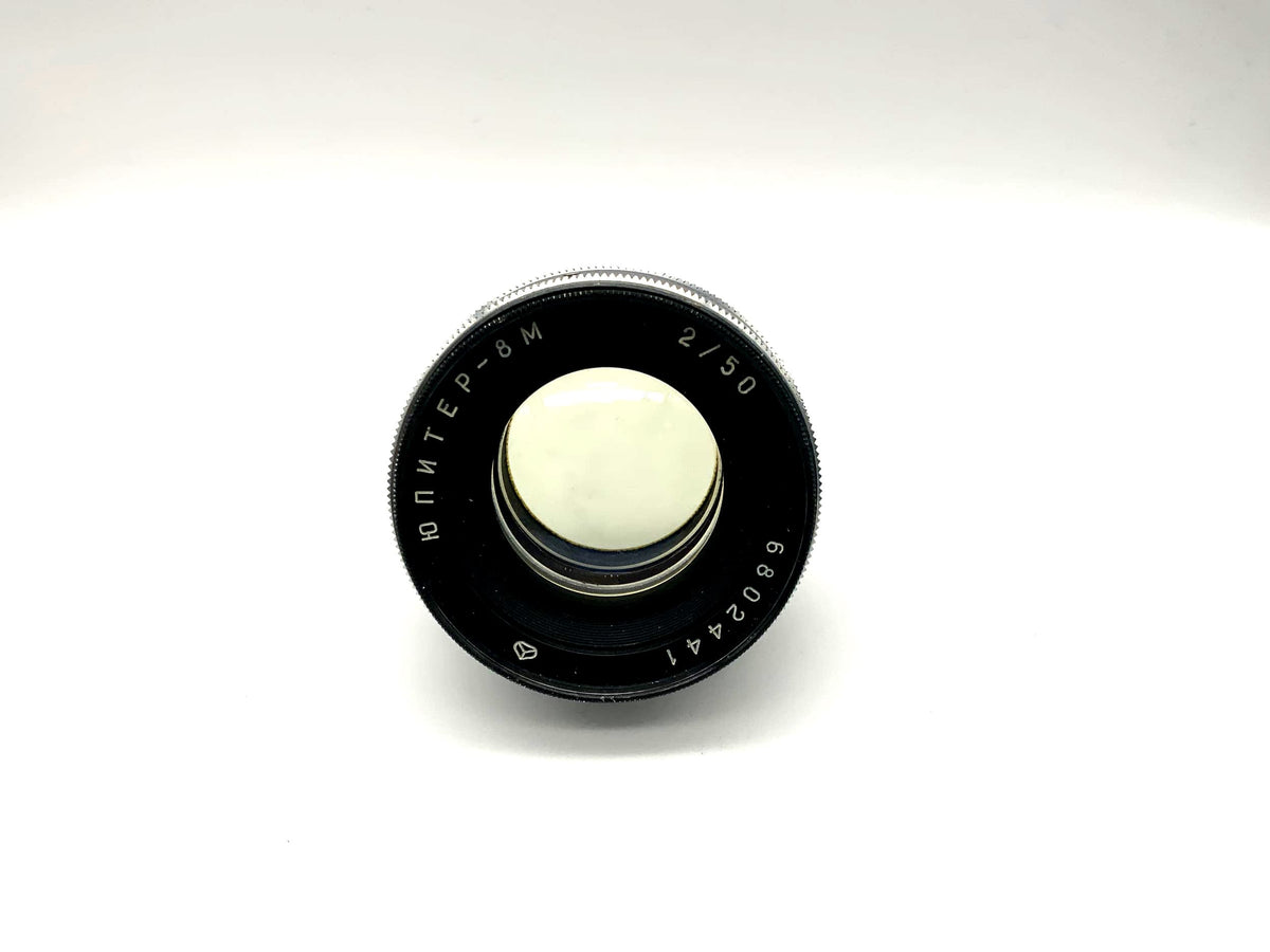 Objectif KMZ 50 mm 1:2 pour appareil photo Jupiter-8M (Contax RF)
