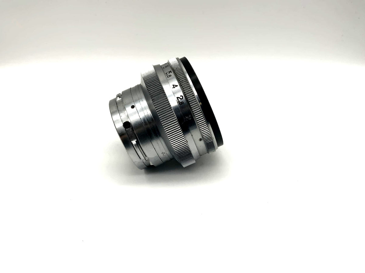 Objectif KMZ 50 mm 1:2 pour appareil photo Jupiter-8M (Contax RF)