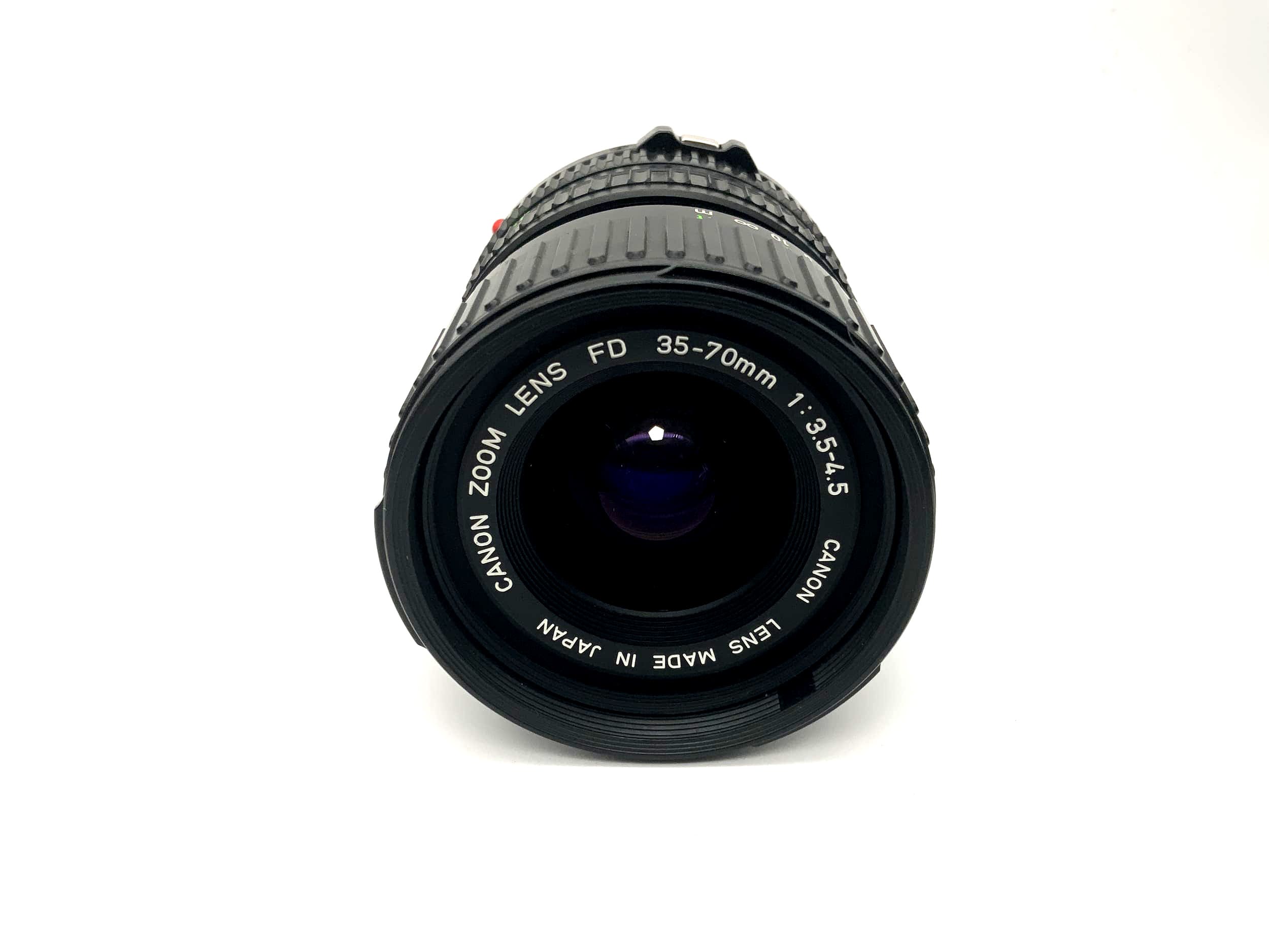 Objectif Canon 35-70 mm 1:3.5-4.5 pour appareil photo FD (Canon FD)