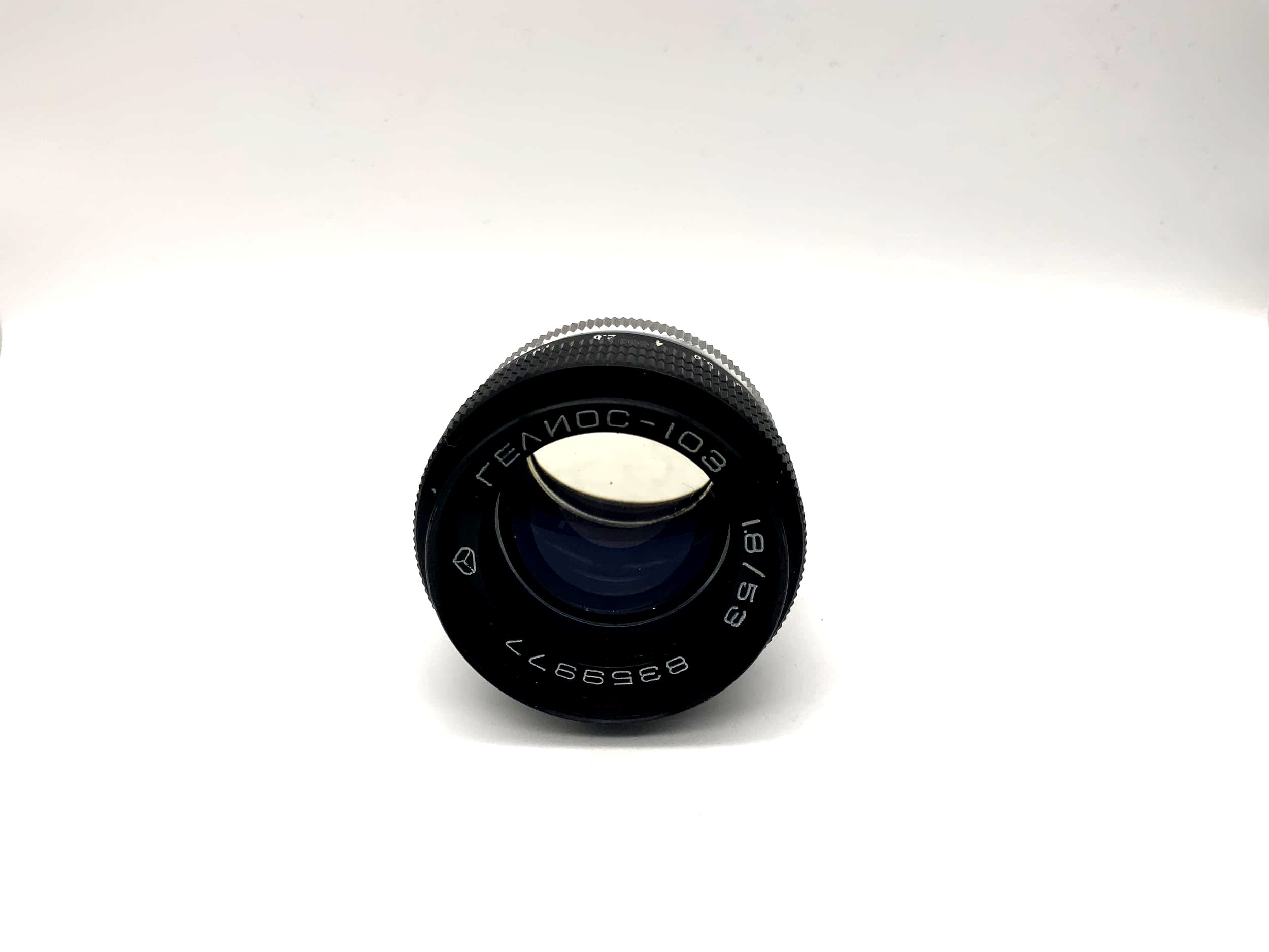 Objectif KMZ 53 mm 1:1.8 pour appareil photo Helios-103 (Contax RF)