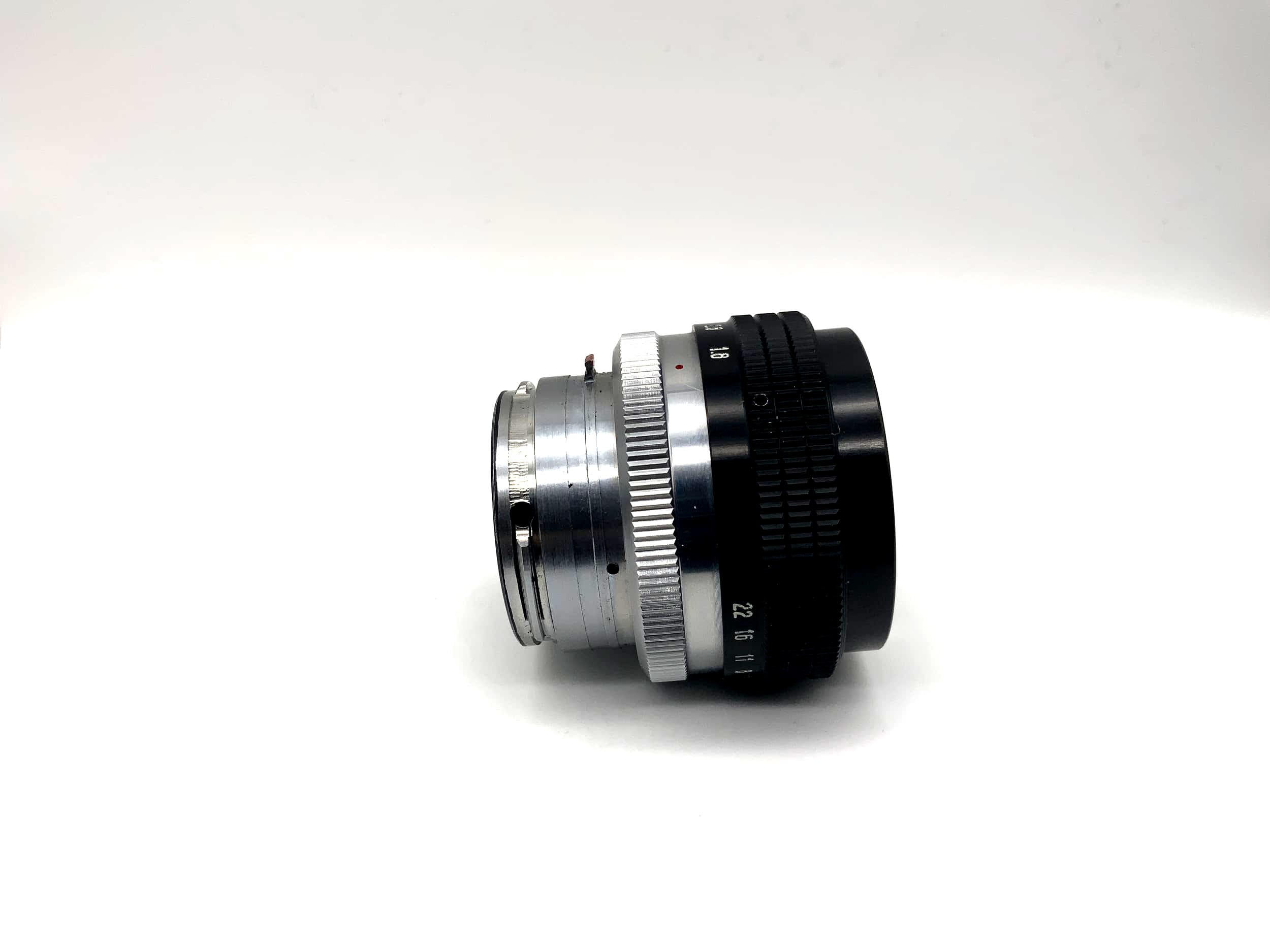 Objectif KMZ 53 mm 1:1.8 pour appareil photo Helios-103 (Contax RF)