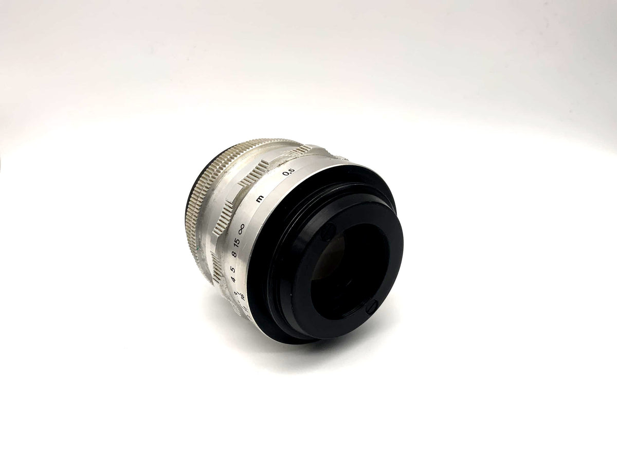 Objectif Carl Zeiss 50 mm 1:2.8 Tessar rouge T Q1 compact 14 lamelles (M42)