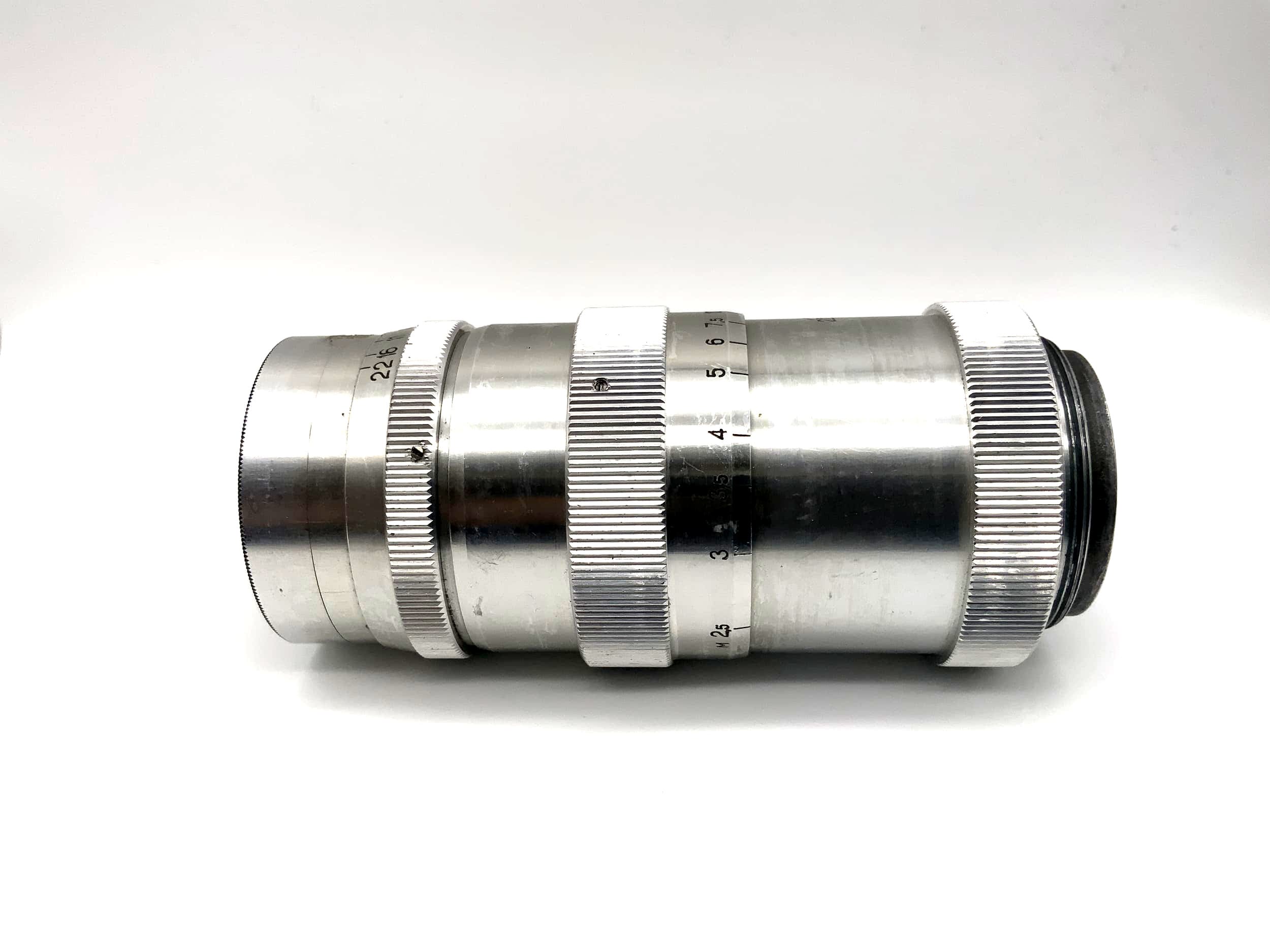 Jupiter-11 red P 135mm 1:4 lens 13.5cm for rangefinder (M39)