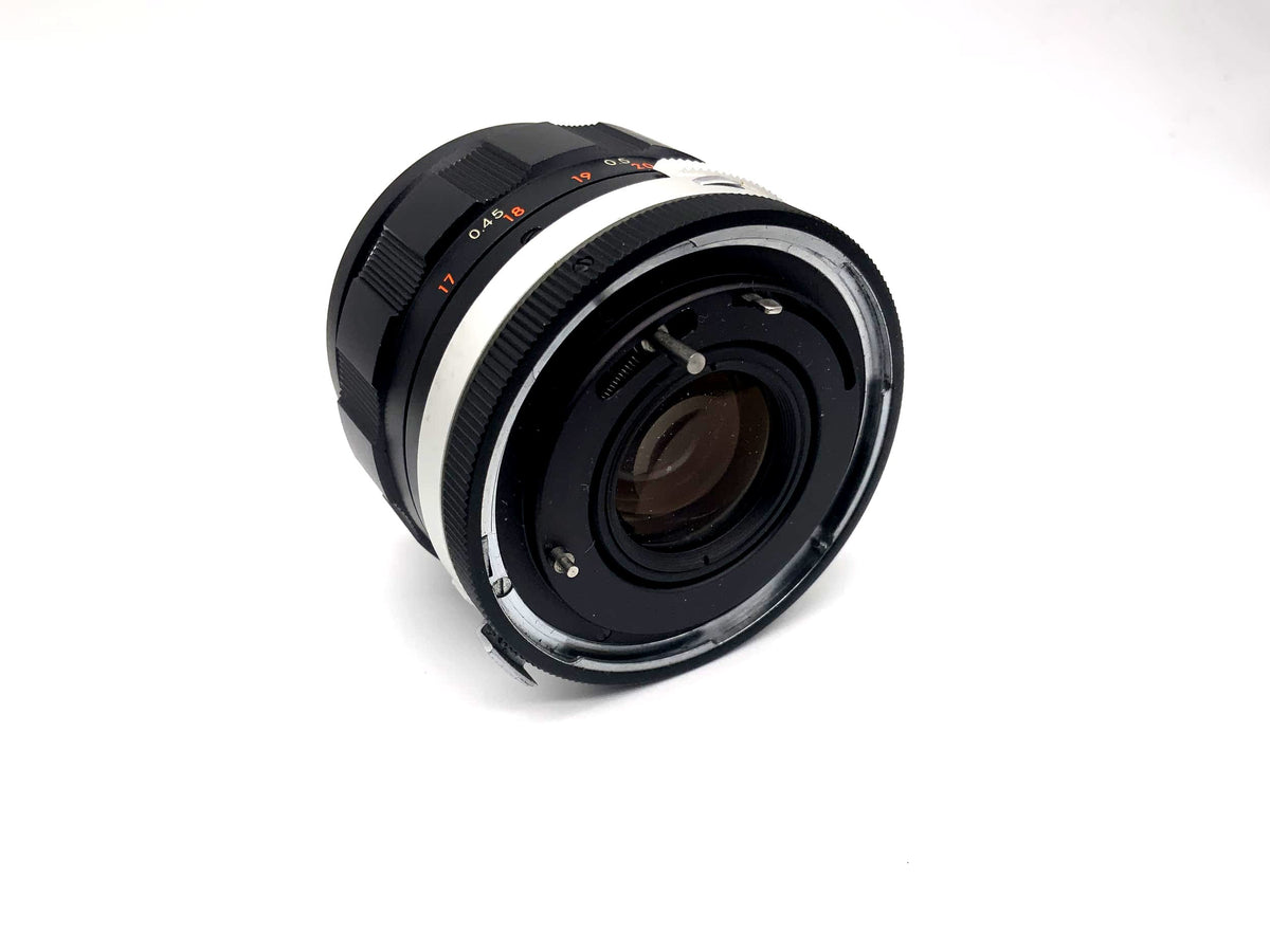Objectif Miranda 50 mm 1:1.8 rouge E Auto pour appareil photo (baïonnette Miranda)