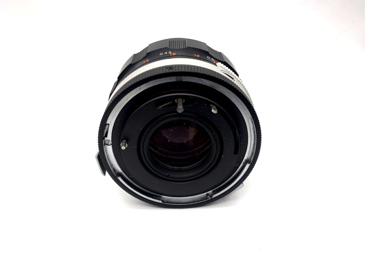 Objectif Miranda 50 mm 1:1.8 rouge E Auto pour appareil photo (baïonnette Miranda)