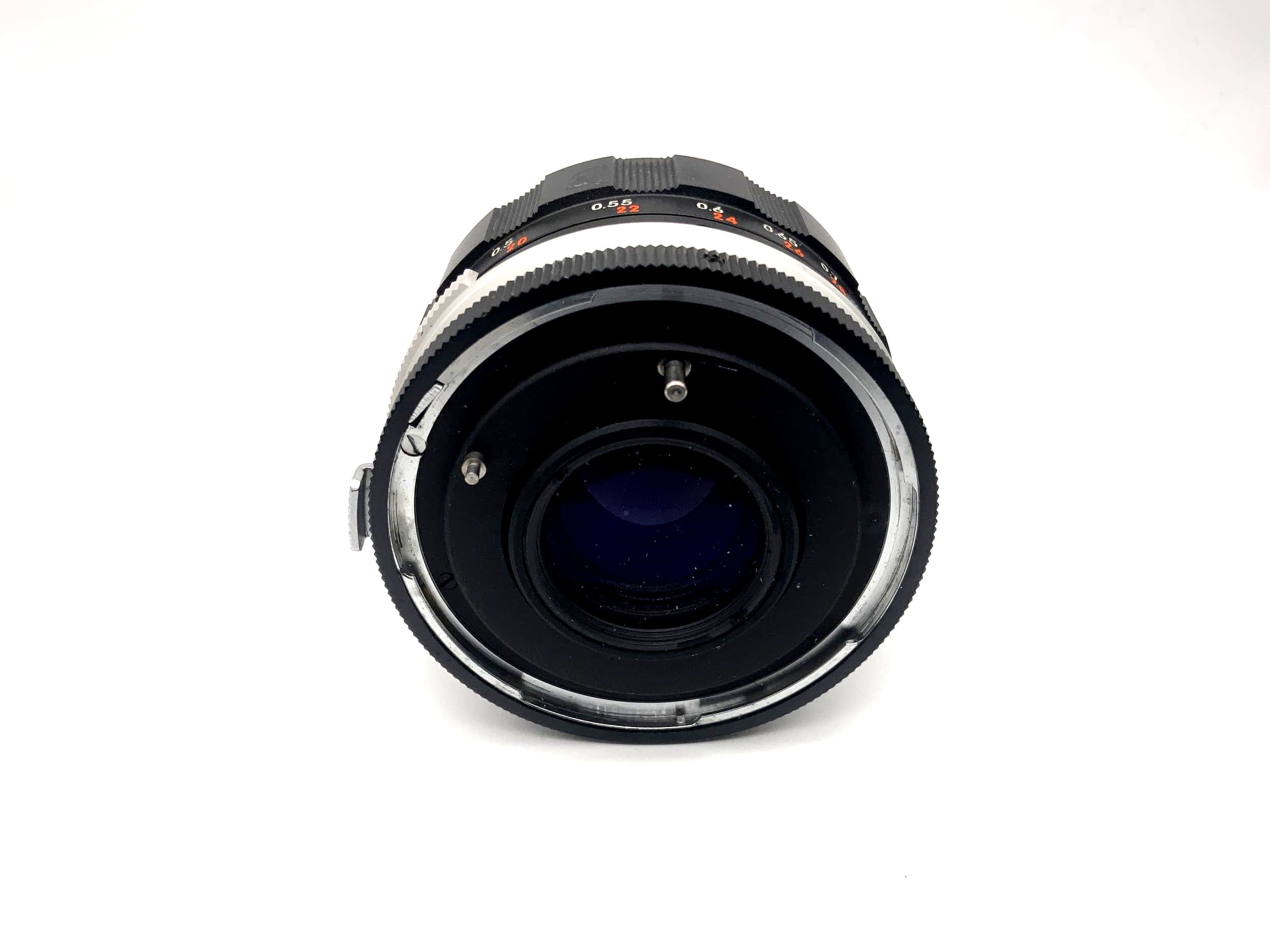 Objectif Miranda 50 mm 1:1.8 pour appareil photo automatique (monture Miranda)