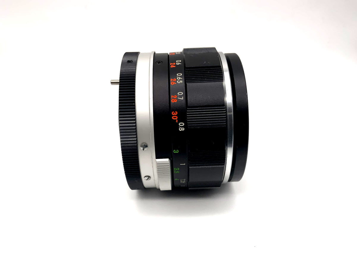 Objectif Miranda 50 mm 1:1.8 pour appareil photo automatique (monture Miranda)