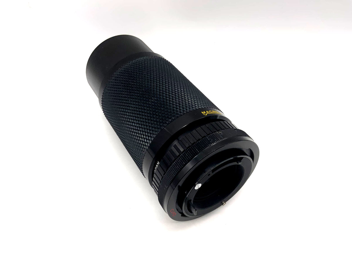 Objectif Soligor 80-200mm 1:4.5 C/D Zoom+Macro MC pour appareil photo (Canon FD)