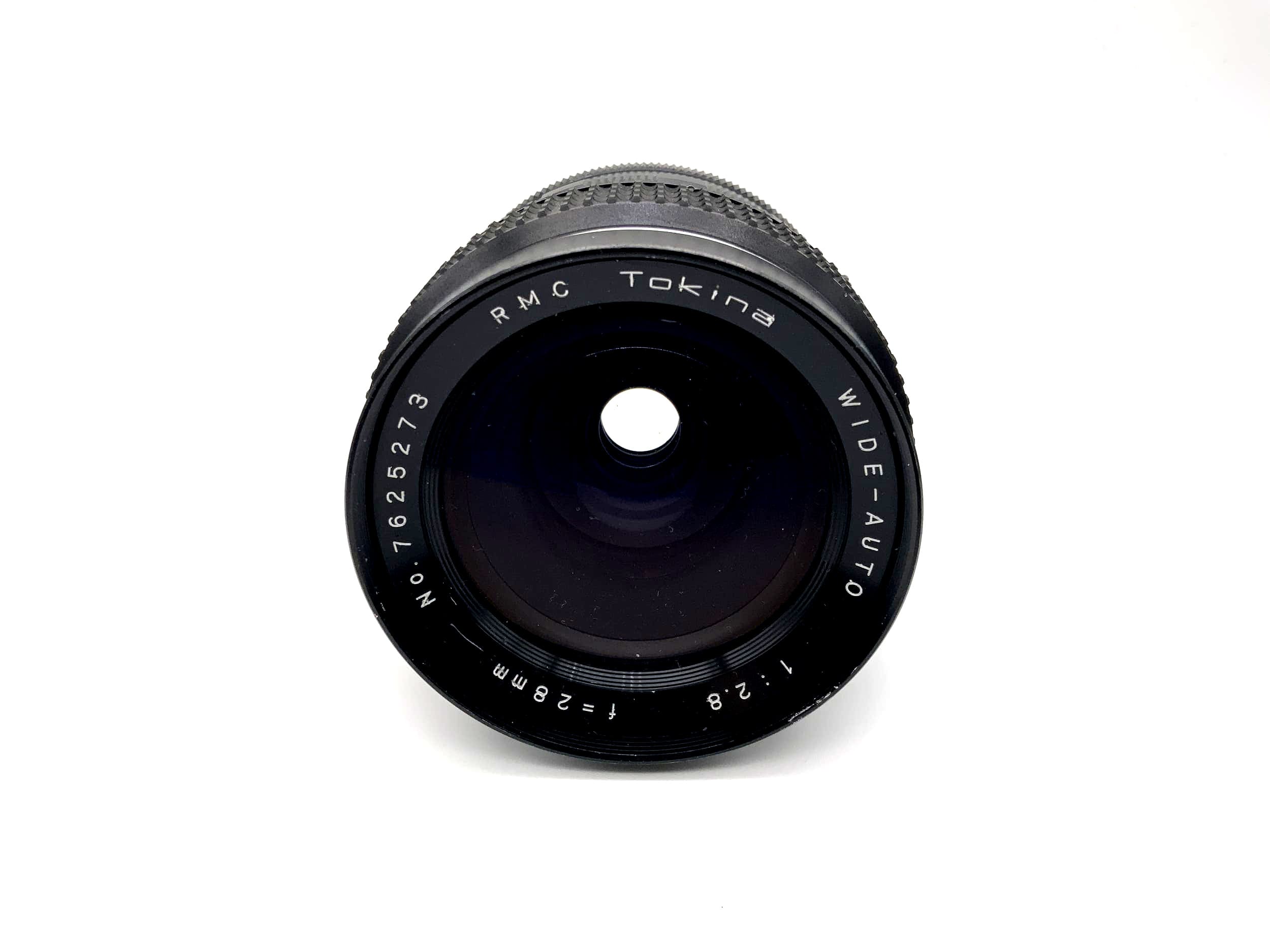 Objectif Tokina 28 mm 1:2.8 RMC grand angle automatique (M42)