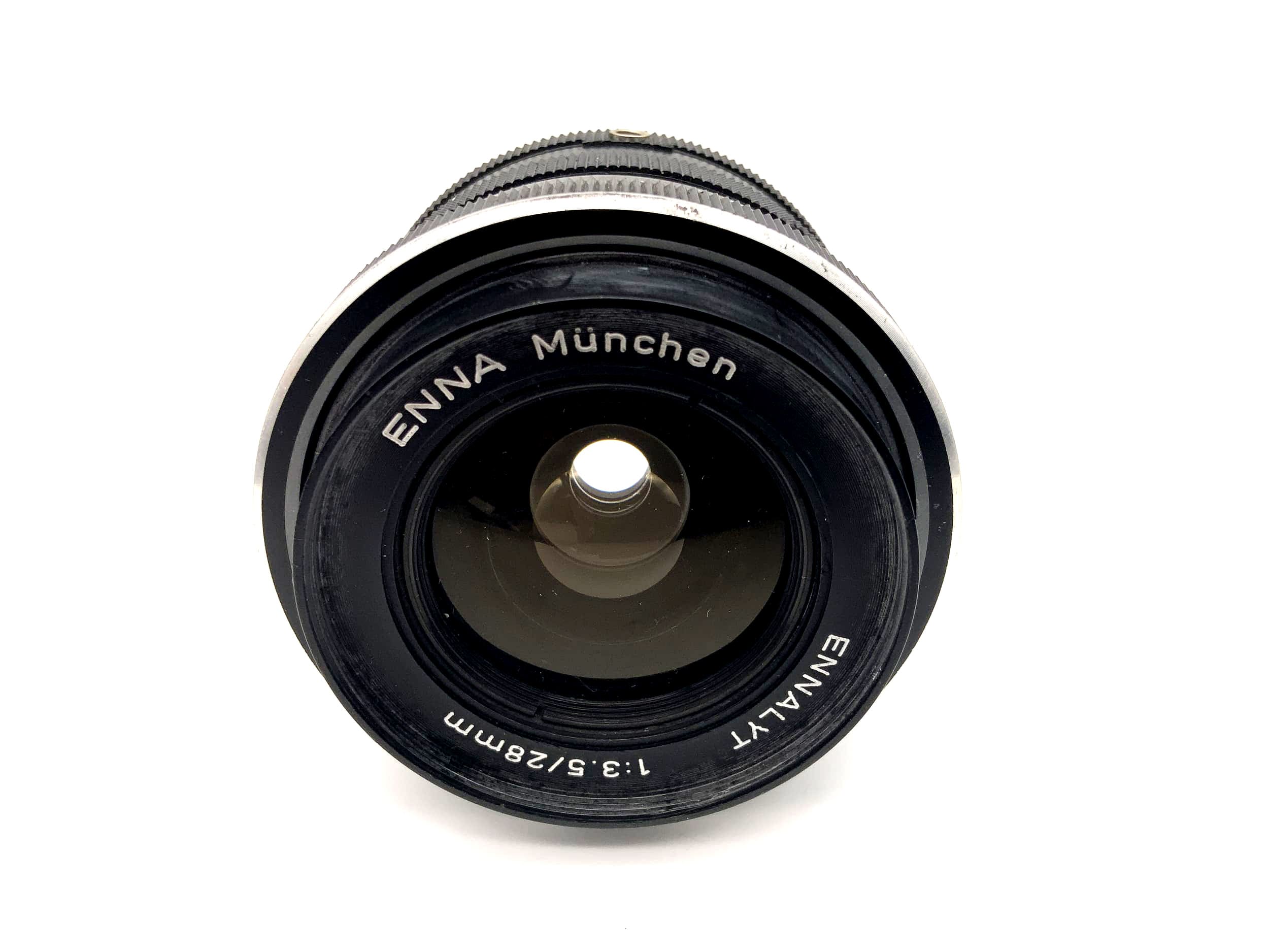 Objectif Enna Munich 28 mm 1:3,5 Objectif d'appareil photo Ennalyt (M42)