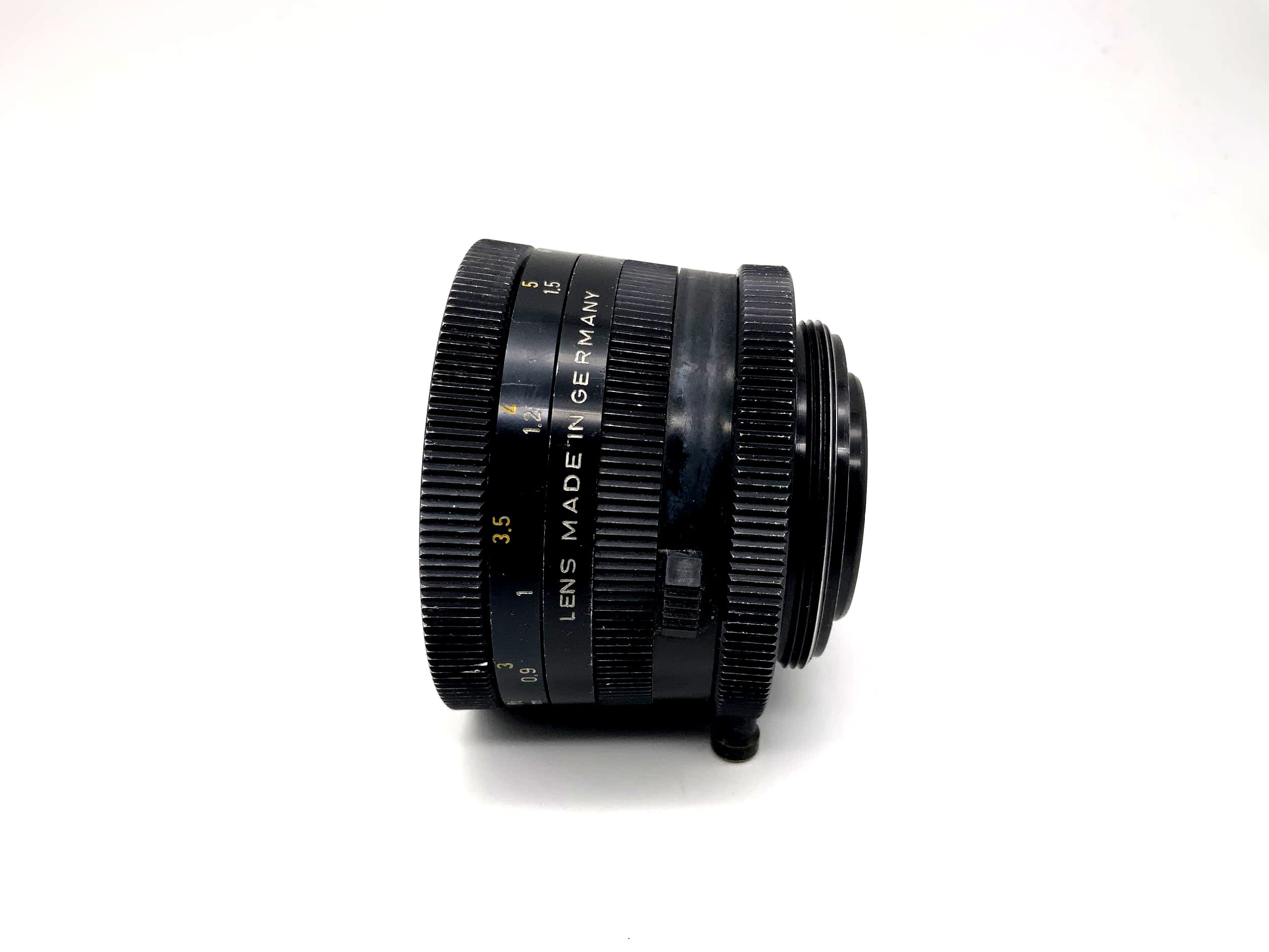 Objectif Isco Göttingen 50 mm 1:2.8 pour appareil photo Edixa Iscotar (M42)