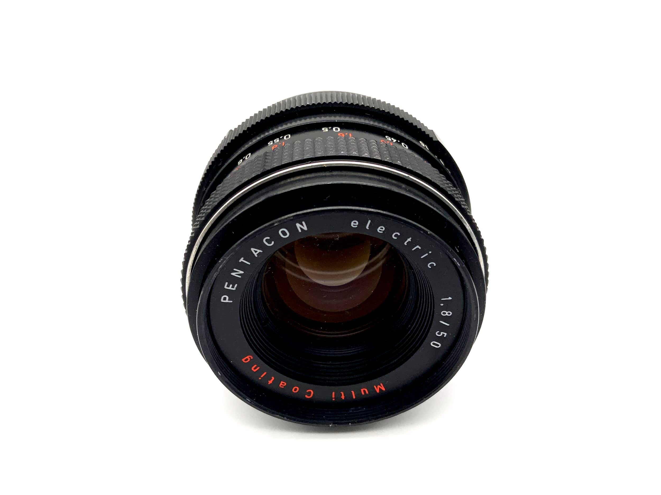 Objectif Pentacon 50 mm 1:1.8 MC pour appareil photo électrique (M42)