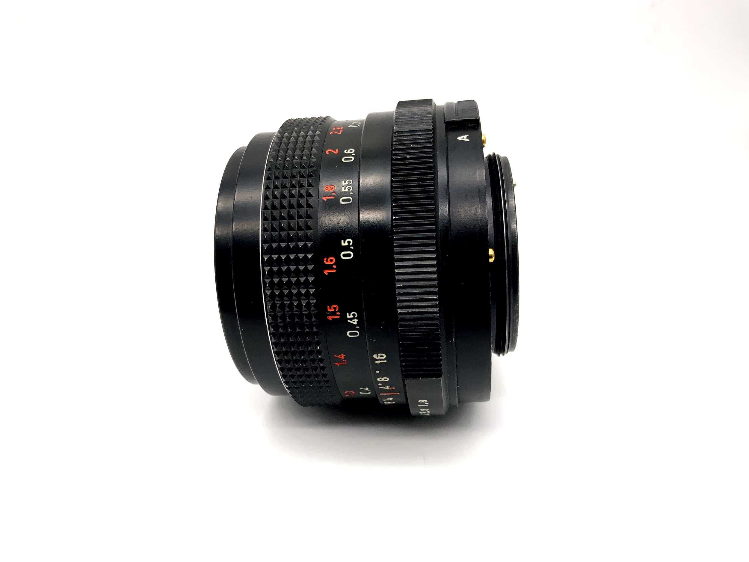 Objectif Pentacon 50 mm 1:1.8 MC pour appareil photo électrique (M42)