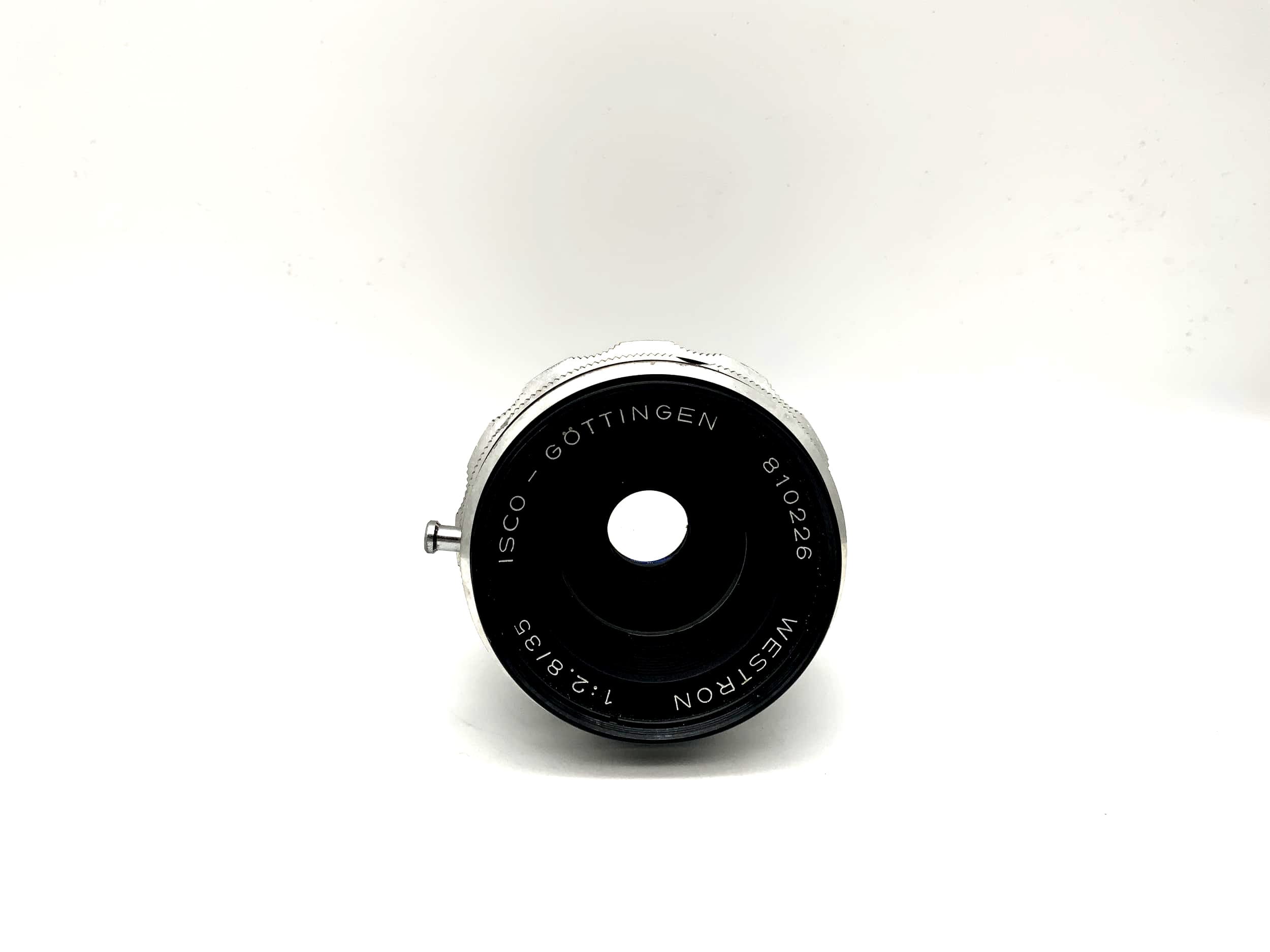 Objectif Isco-Göttingen 35 mm 1:2.8, objectif Westron (Exa)