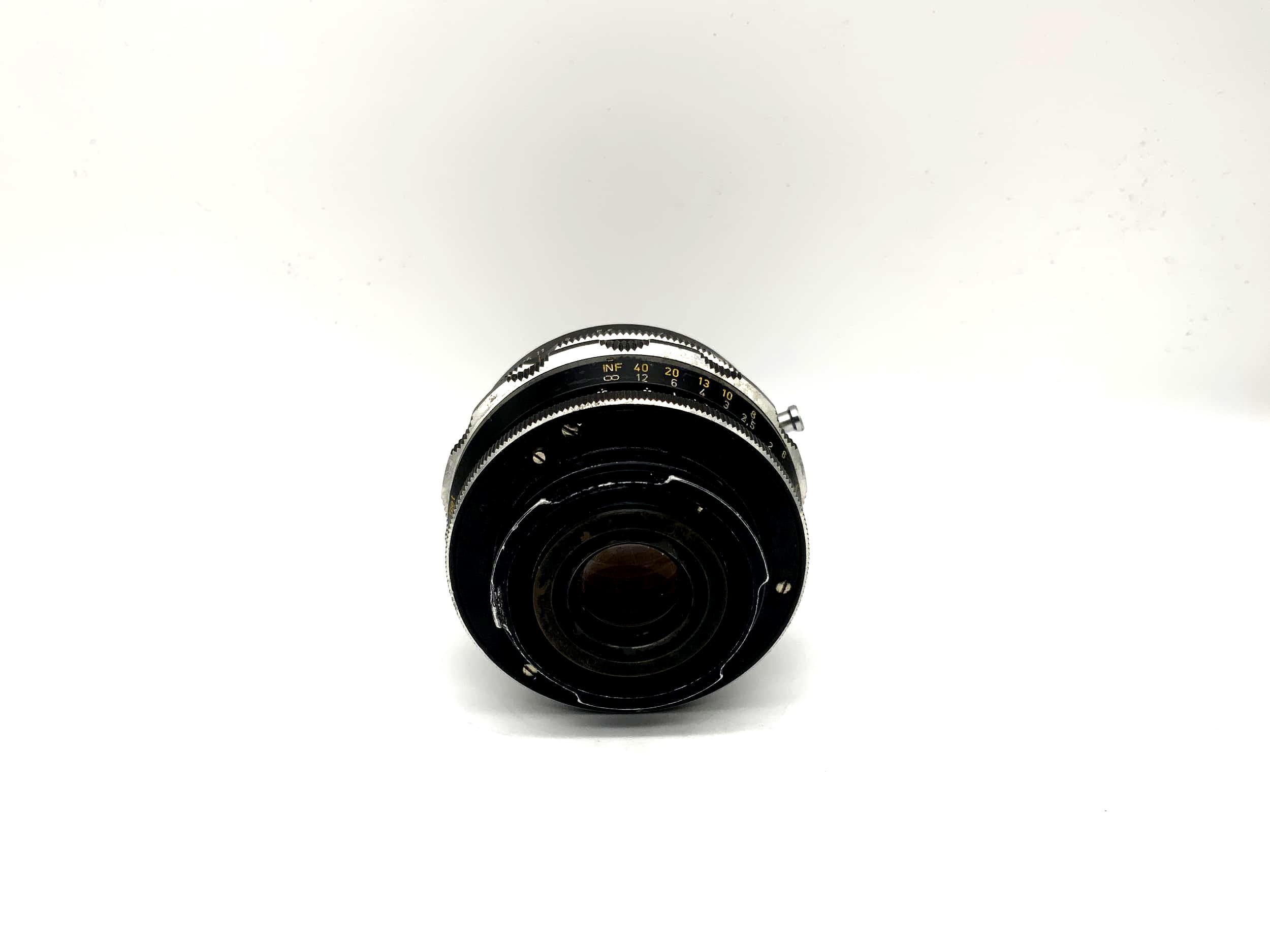Objectif Isco-Göttingen 35 mm 1:2.8, objectif Westron (Exa)