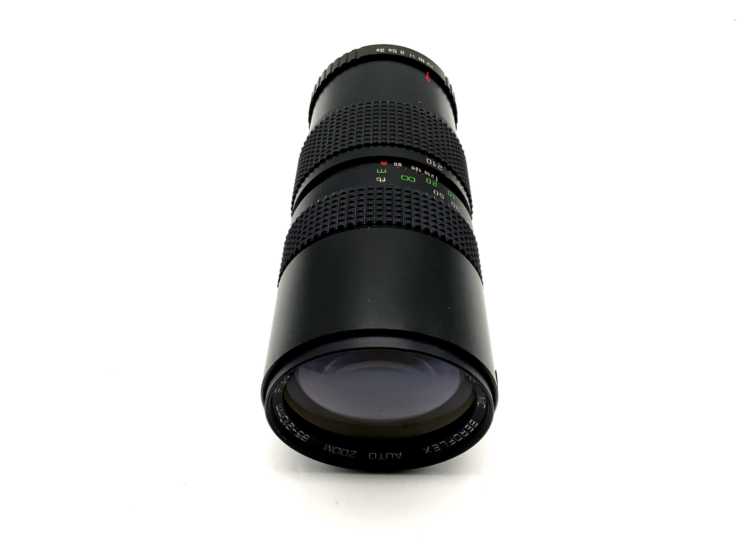 Objectif macro Beroflex 85-210mm 1:3.8 MC (M42)