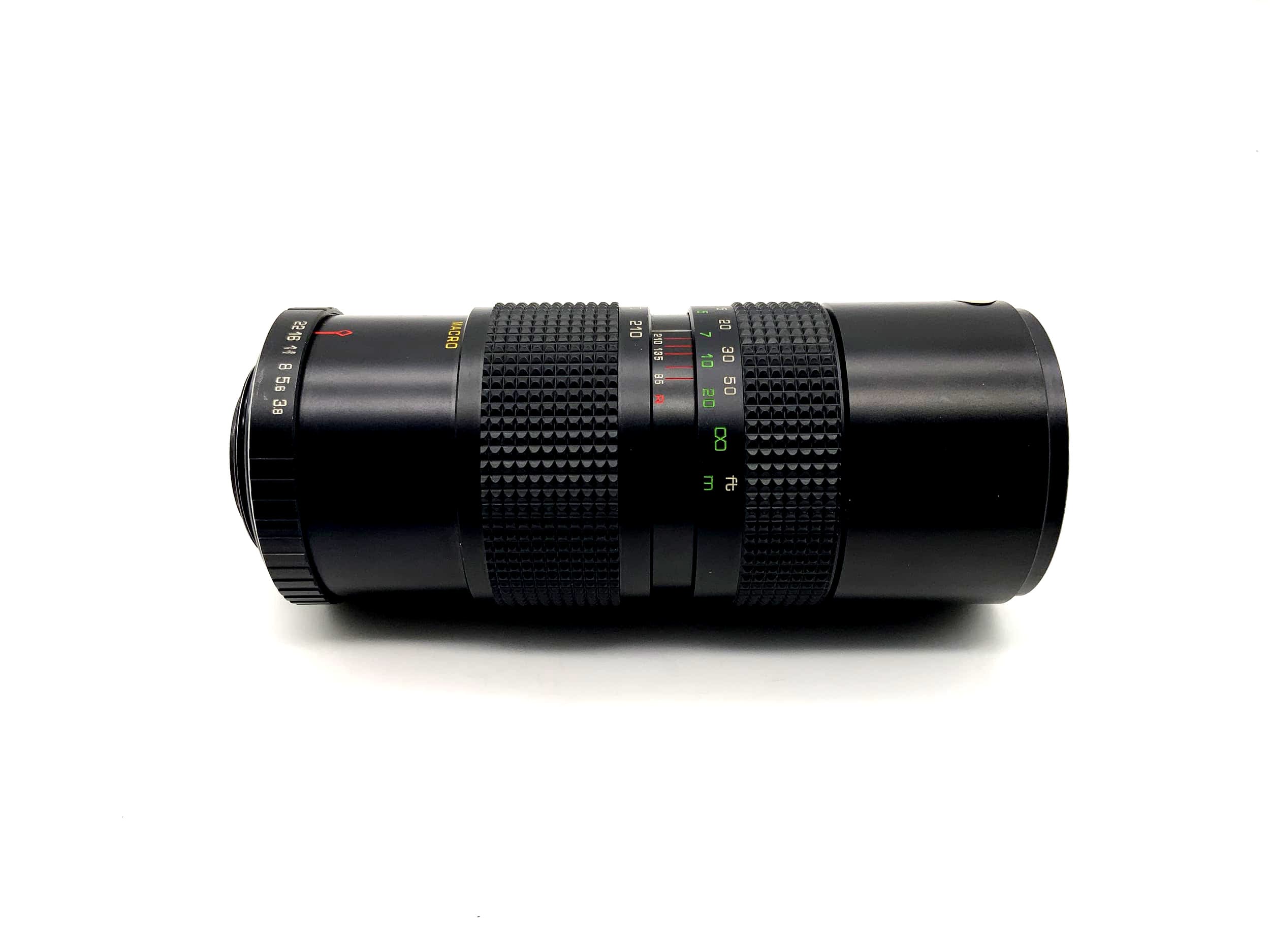 Objectif macro Beroflex 85-210mm 1:3.8 MC (M42)